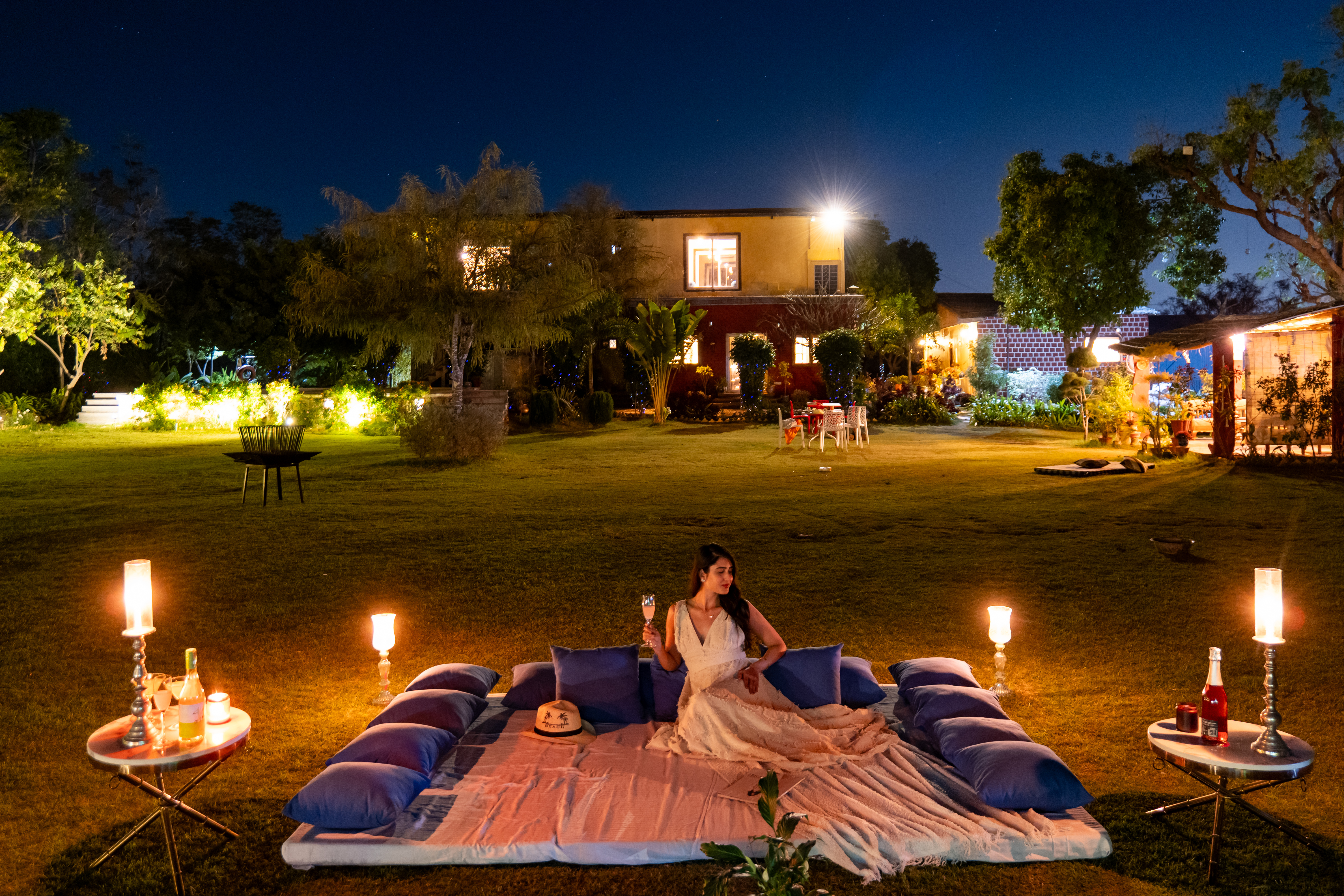 Krishna Serenity Villa | Pet-friendly 7-BHK Farmhouse with Private Pool, Gazebo and Garden, & Rajasthani Dhani — photo 11