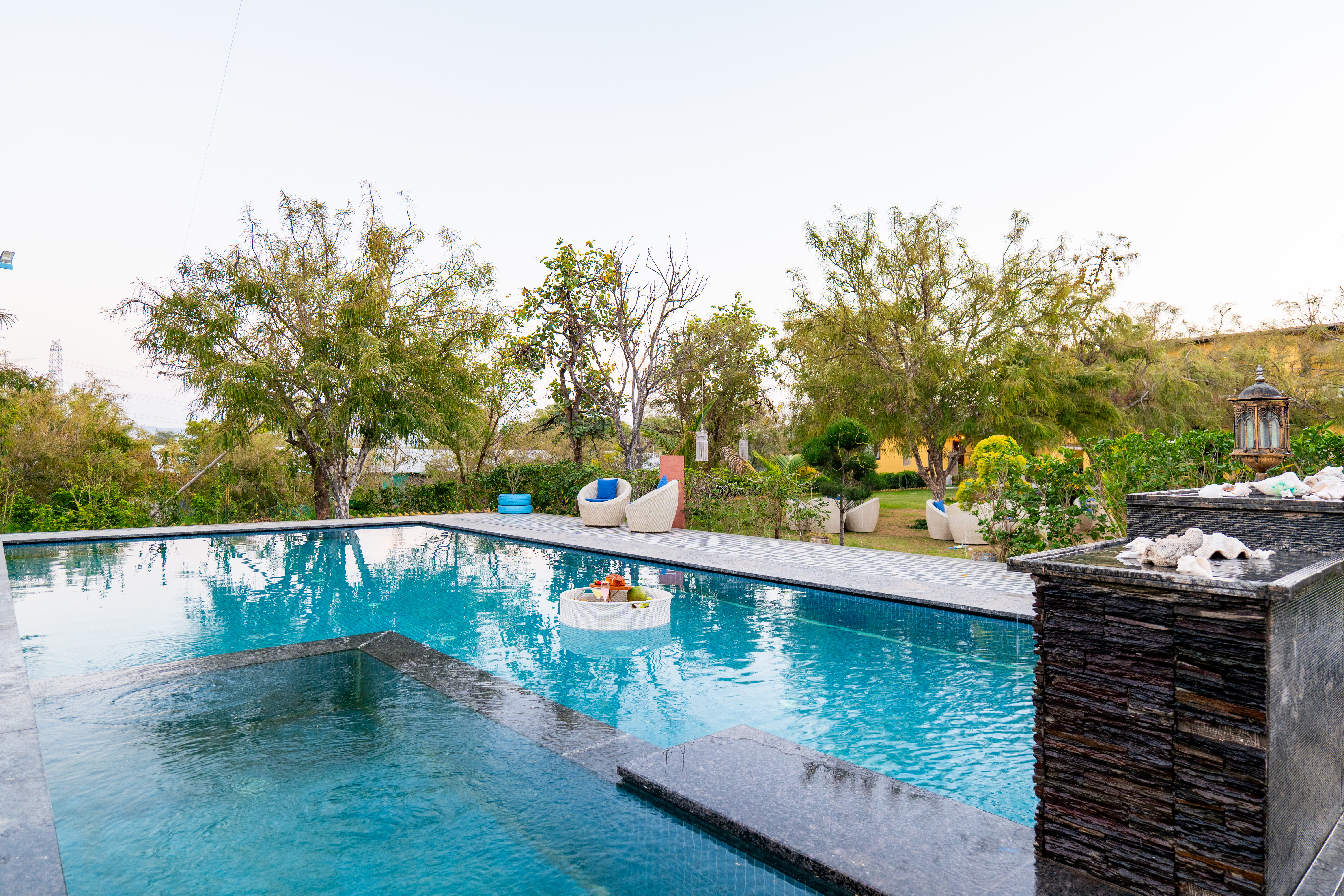 Krishna Serenity Villa | Pet-friendly 7-BHK Farmhouse with Private Pool, Gazebo and Garden, & Rajasthani Dhani — photo 2