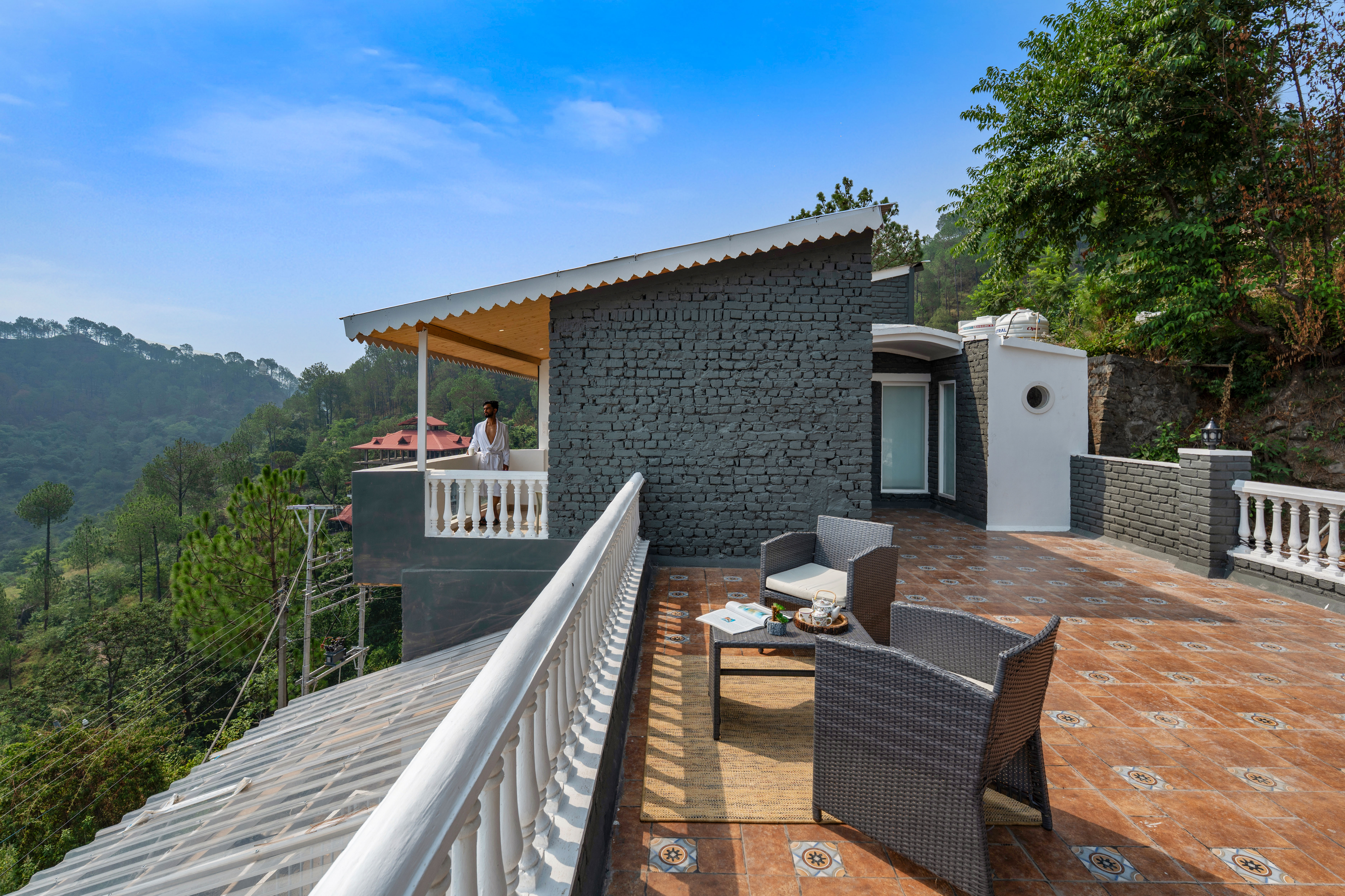 Beyond the Curb | 3- BHK Villa with Private Jacuzzi, Open-air Terrace & Hill Views — photo 26