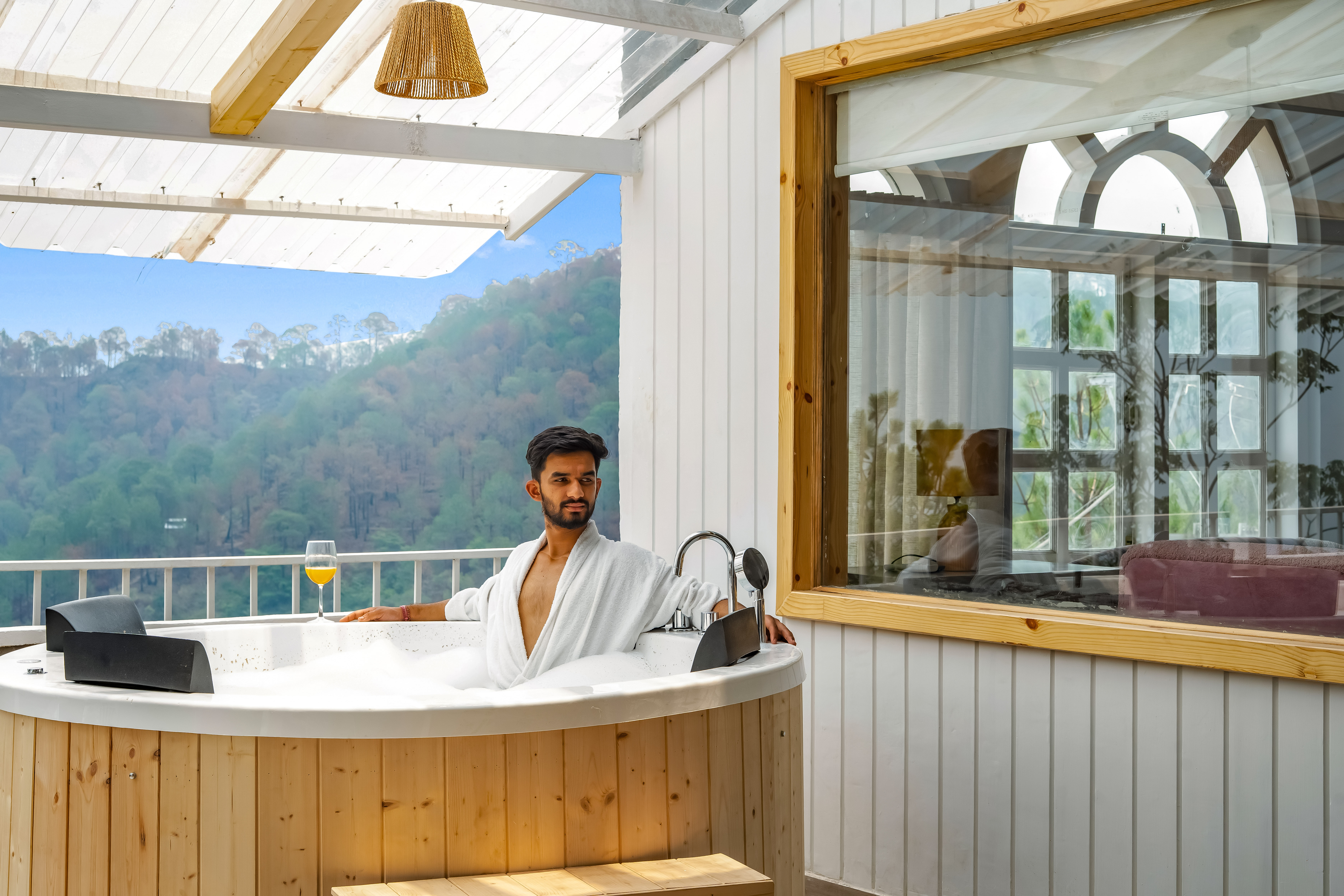 Beyond the Curb | 3- BHK Villa with Private Jacuzzi, Open-air Terrace & Hill Views — photo 27