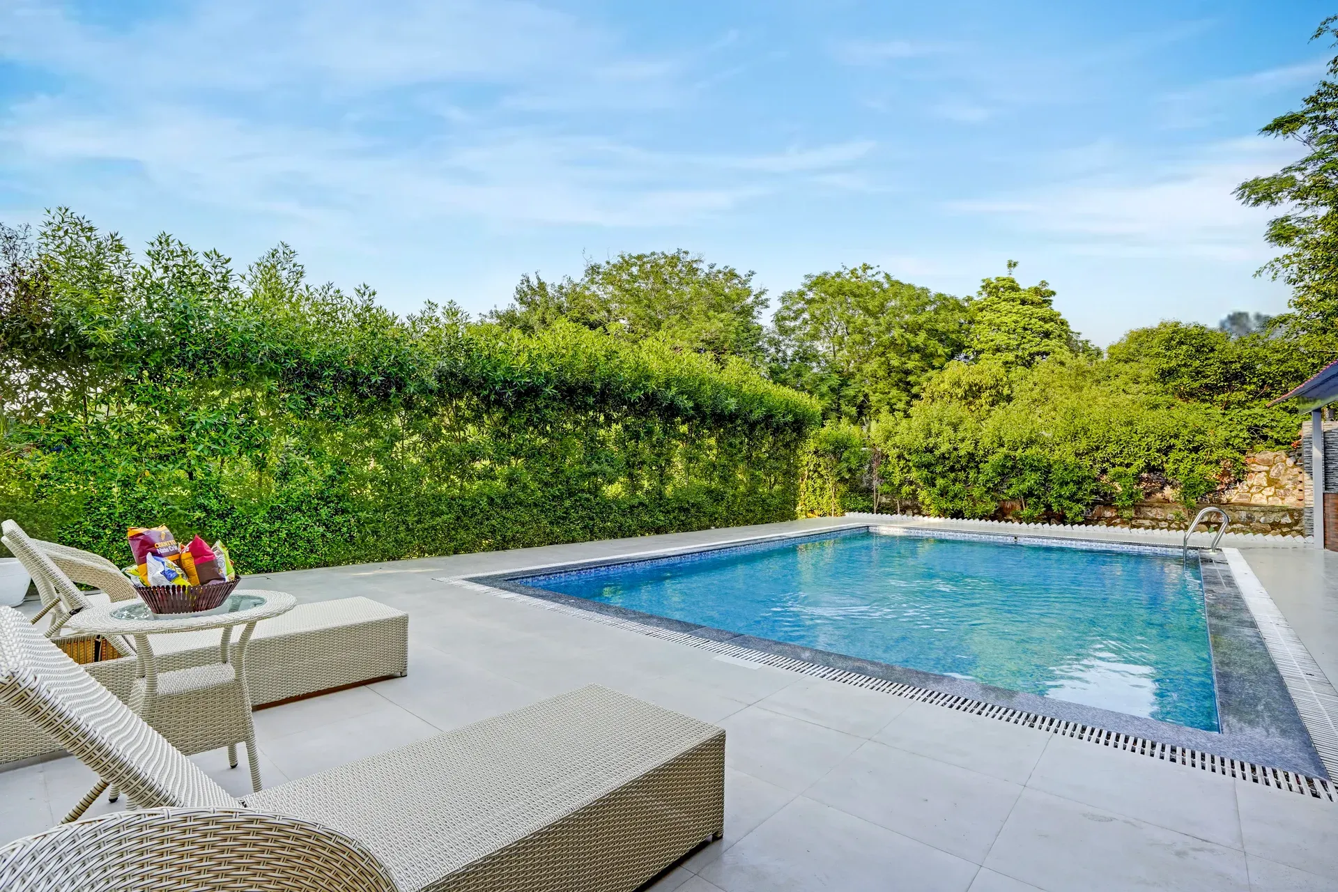 Tranquil Meadows | 5-BHK Farmhouse with Private Pool, Gazebo & Lush Garden — photo 8