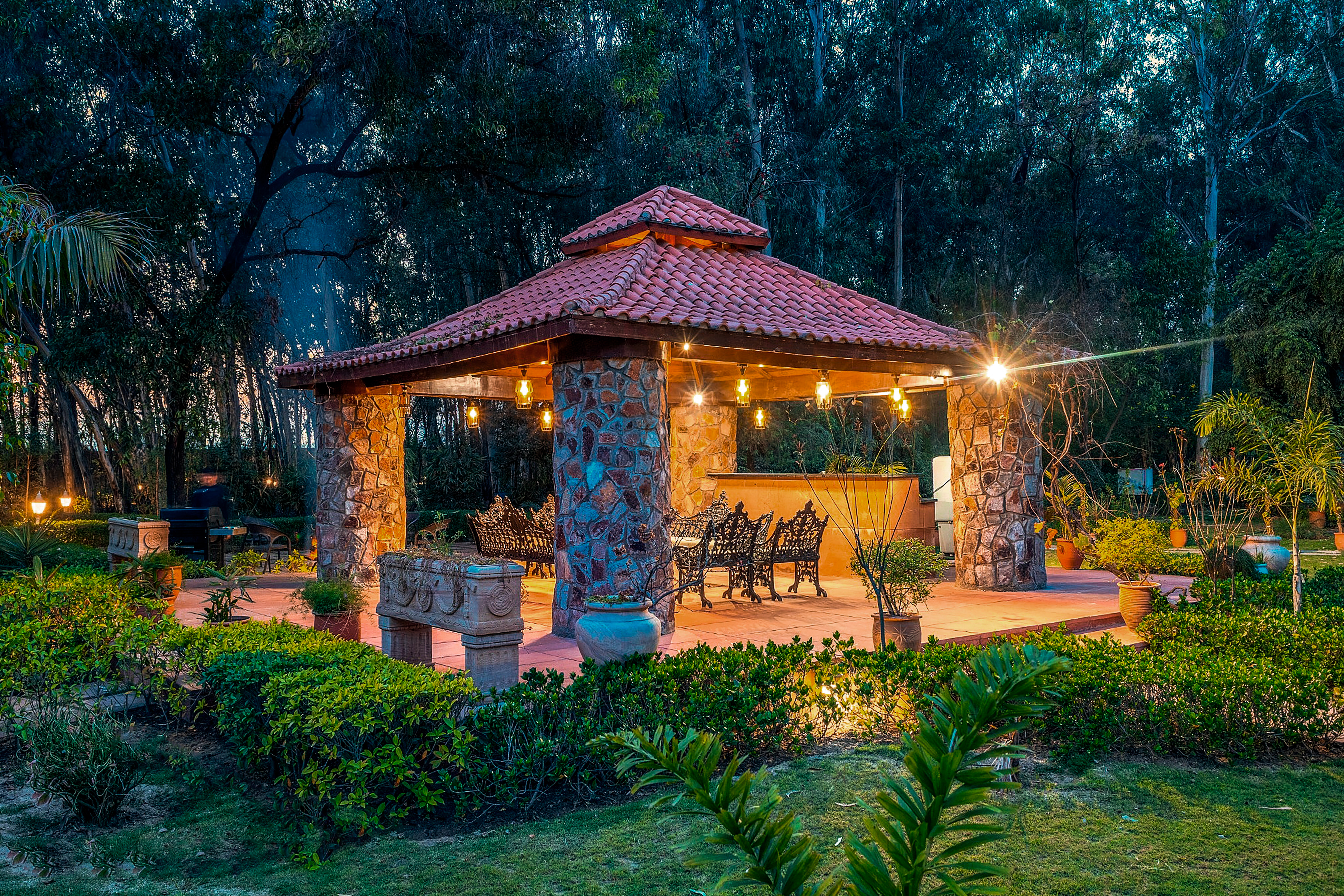 Aravalli Reserve The Lotus | Pet-friendly 3-BHK Villa with Private Pool, Lotus Pond, Gazebo & Jacuzzi — photo 3