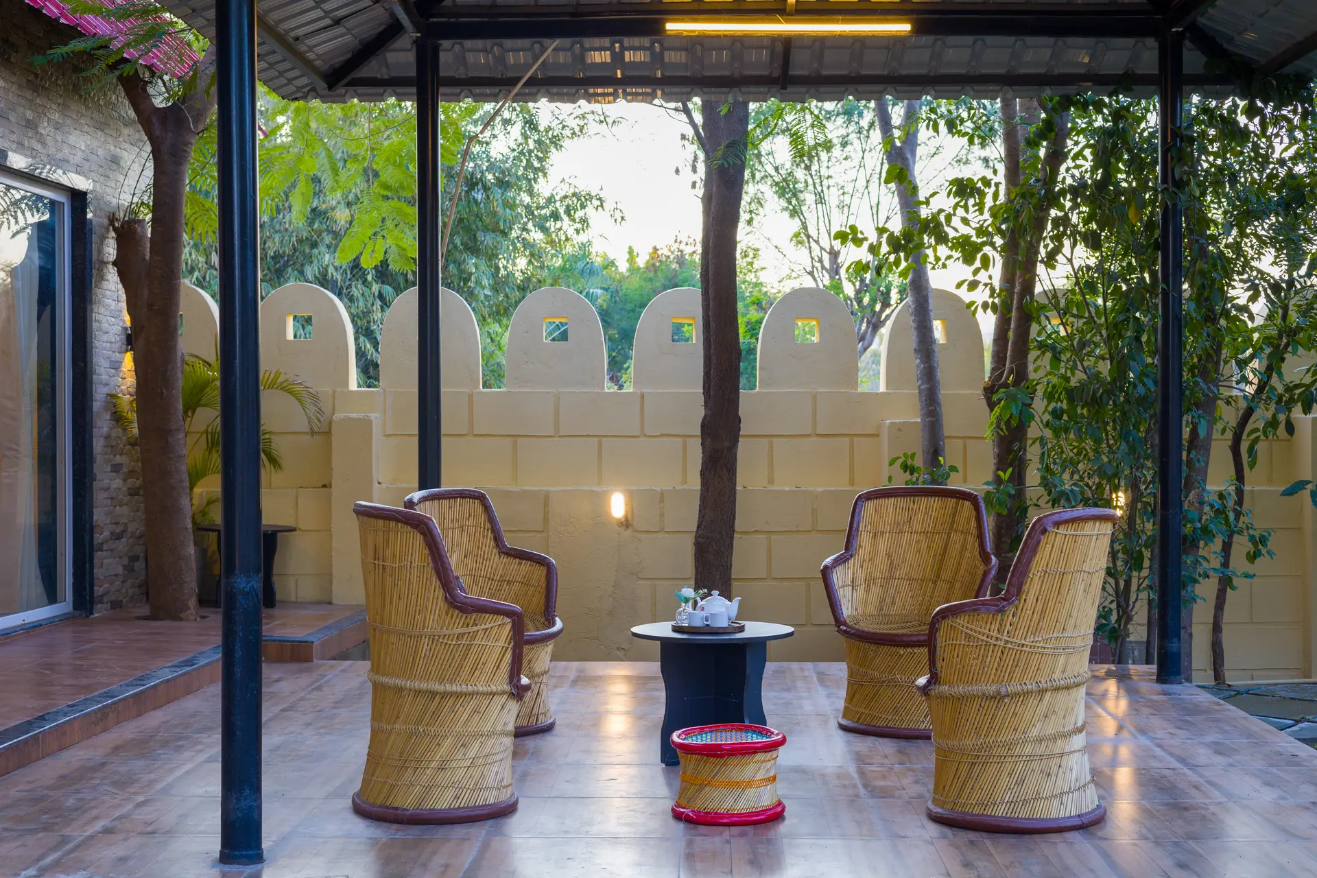 Roohmon’s Farm | Exquisite 5-BHK Retreat With Private Pool, Garden & Bar — photo 10