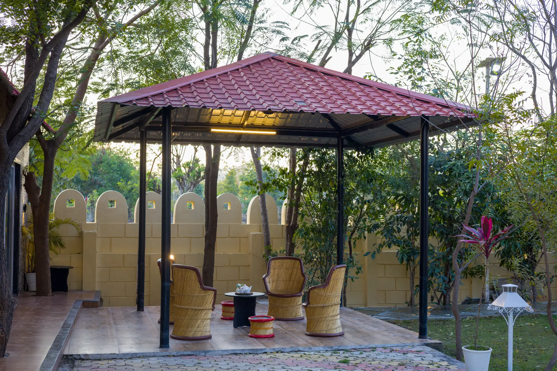 Roohmon’s Farm | Exquisite 5-BHK Retreat With Private Pool, Garden & Bar — photo 7