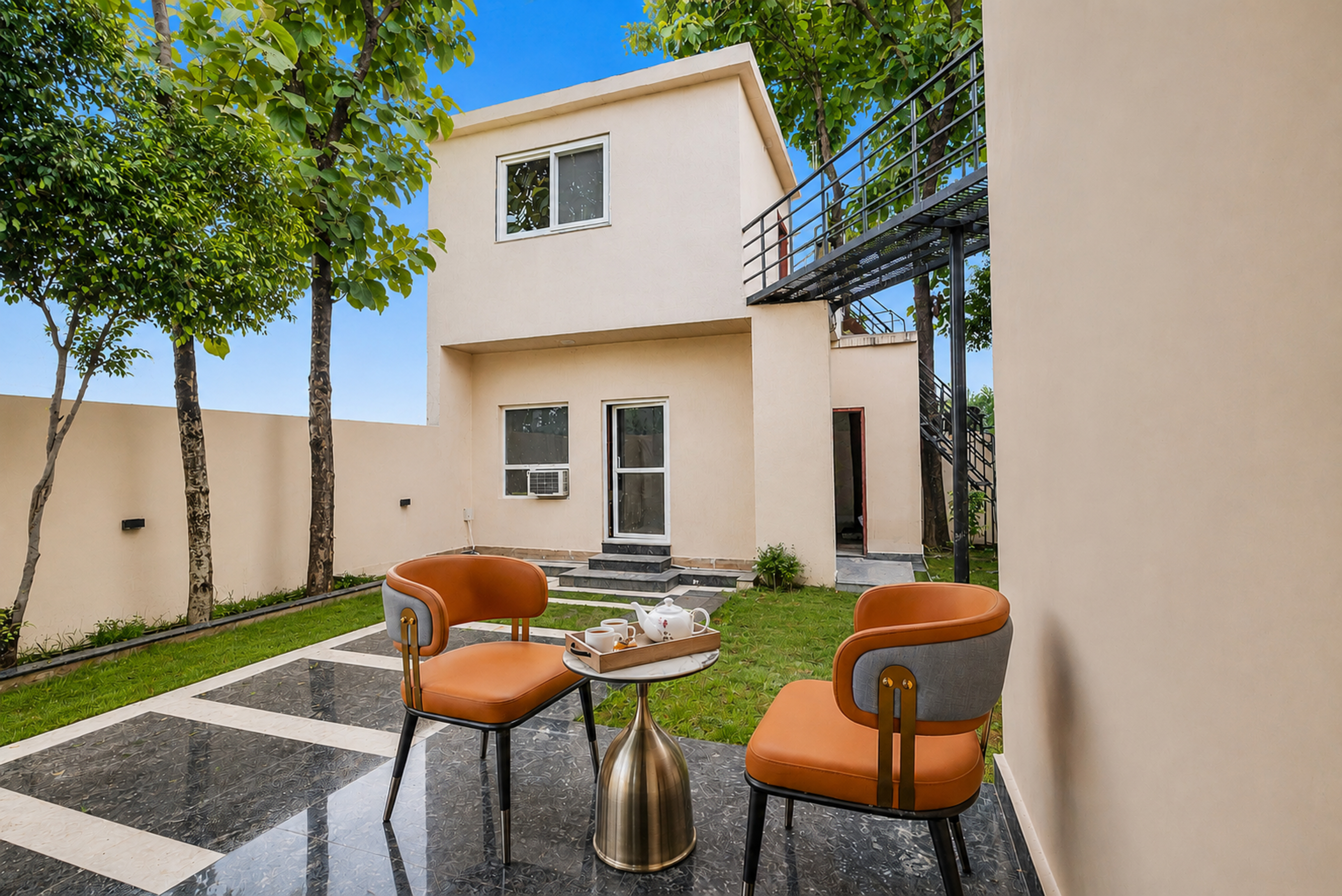 JP Farm | 6 BHK Pet-Friendly Farmhouse With Private Pool, Landscaped Lawn, Gaming Room & Patio — photo 15