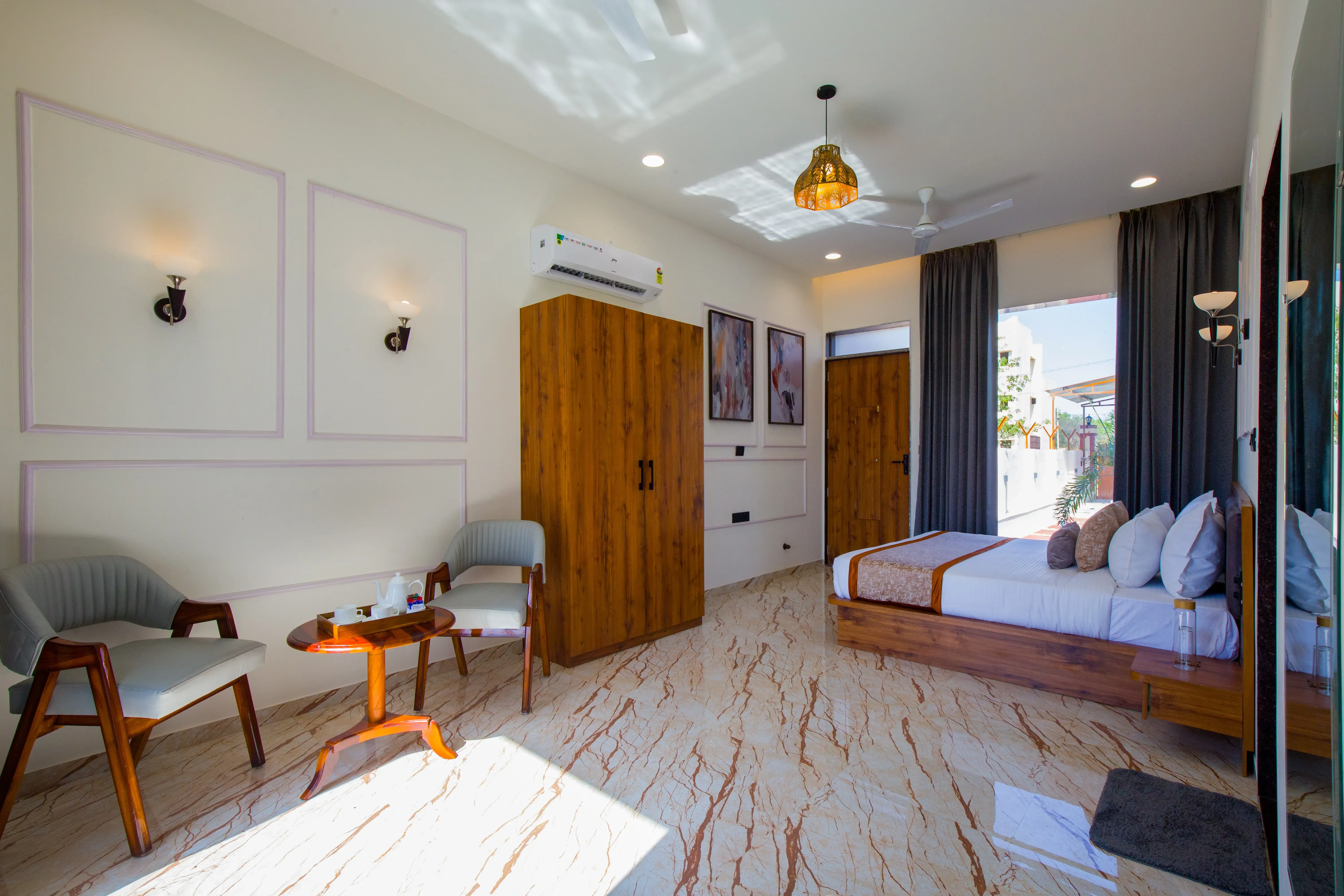 Parvam Retreat | Charming Pet-friendly 2-BHK Villa With Private Pool, Garden, Terrace & Aravali Hill Views — photo 30