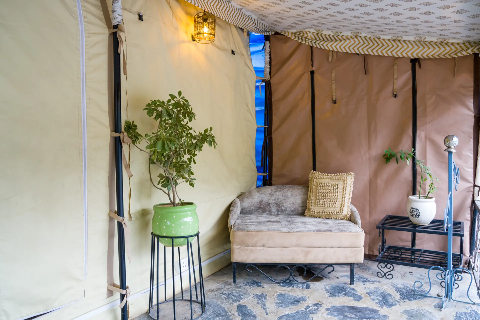Zephyr Imperial | Luxury Tent on Hills With Pool, Gazebo, Tea House & Dining — photo 5
