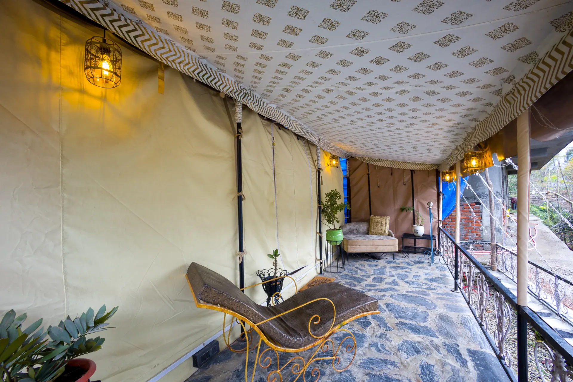 Zephyr Imperial | Luxury Tent on Hills With Pool, Gazebo, Tea House & Dining — photo 2