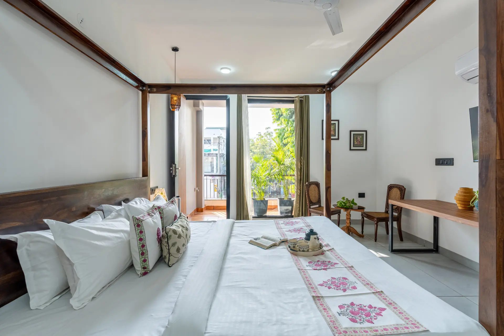 Ramalaya - 8 - BHK Getaway With Serene Courtyard & a Lush Garden — photo 24