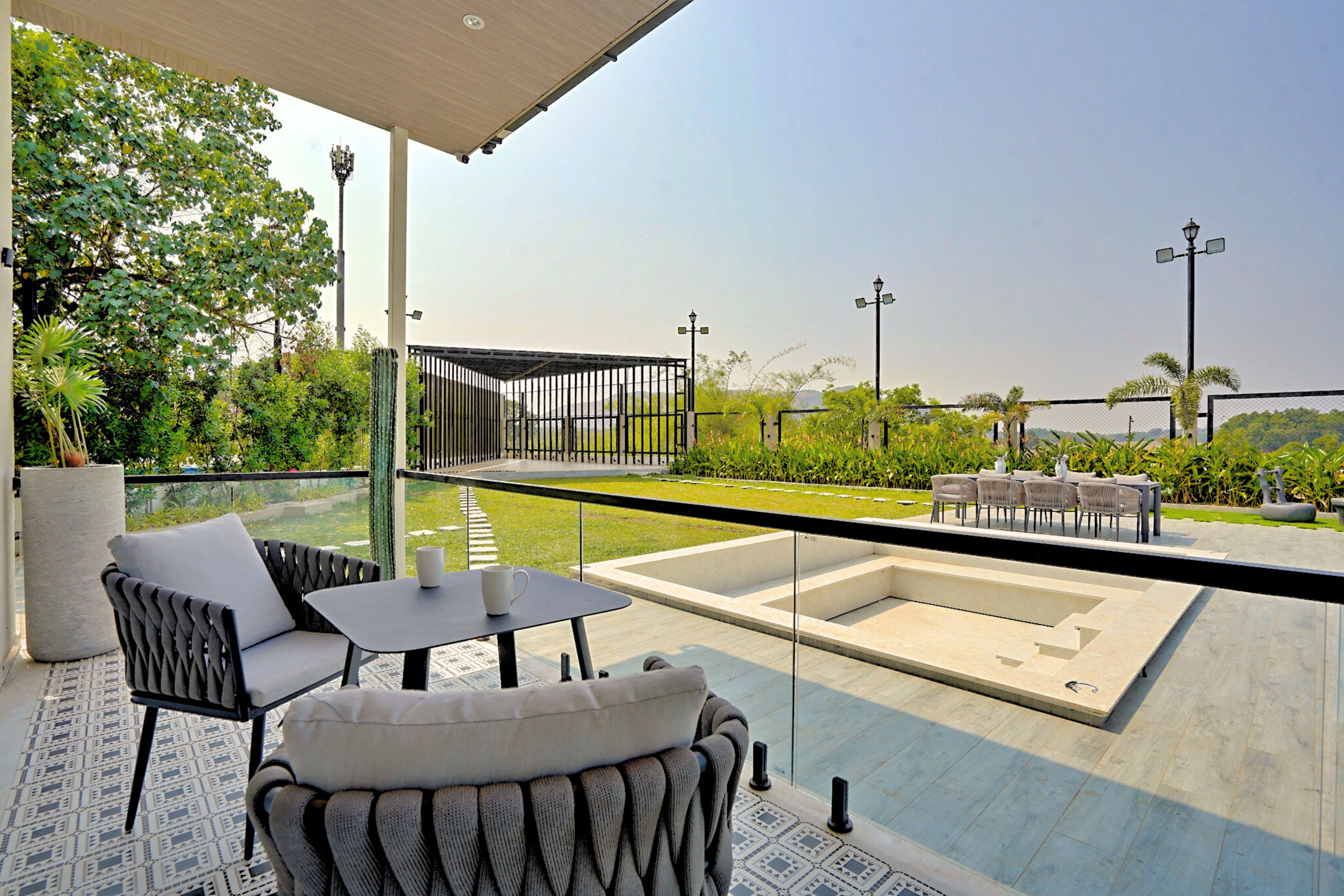 Meraki Villa | Majestic 4-BHK Glass Villa With Private Pool, Balcony, Garden & Gazebo — photo 24