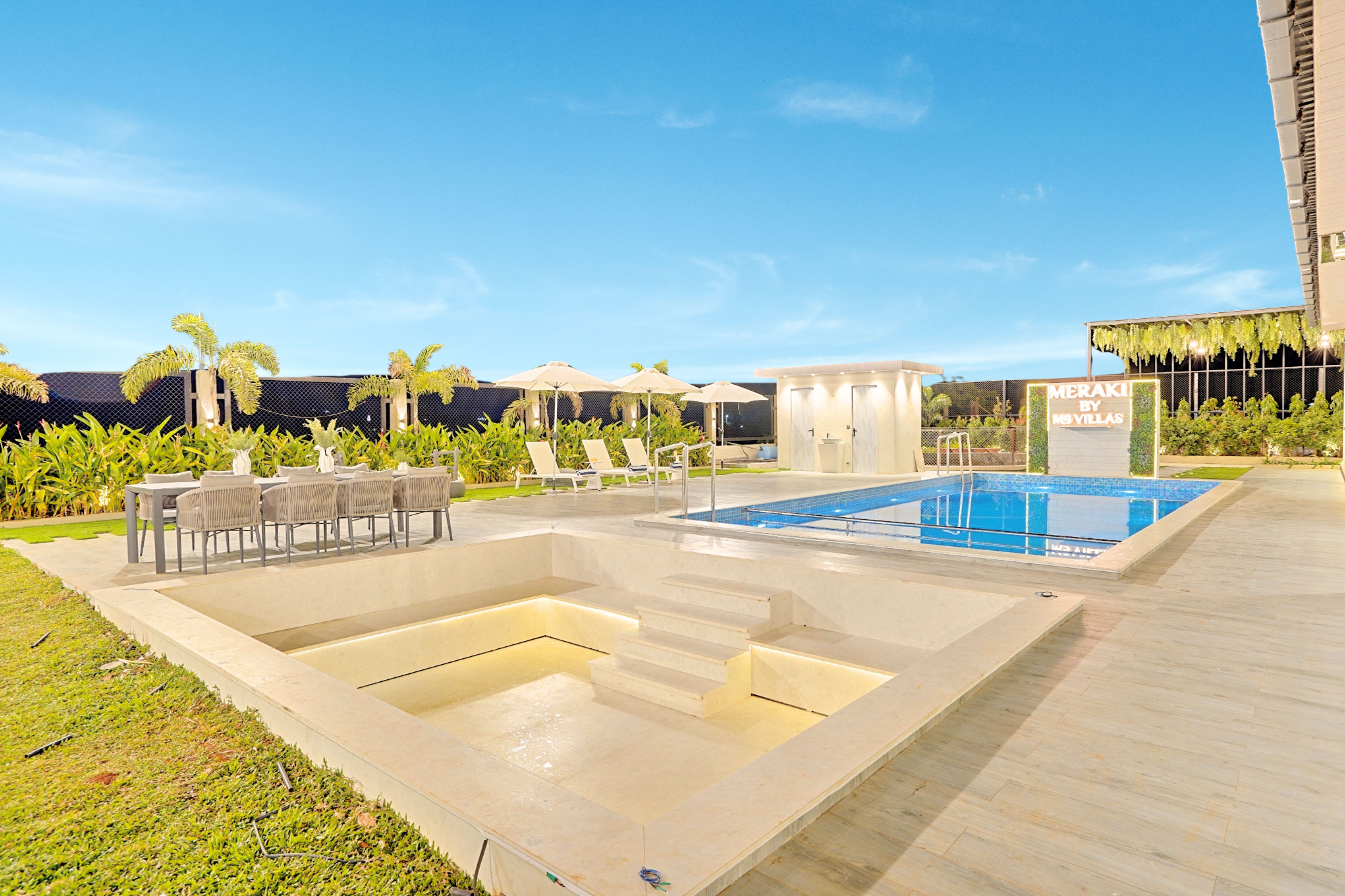 Meraki Villa | Majestic 4-BHK Glass Villa With Private Pool, Balcony, Garden & Gazebo — photo 8