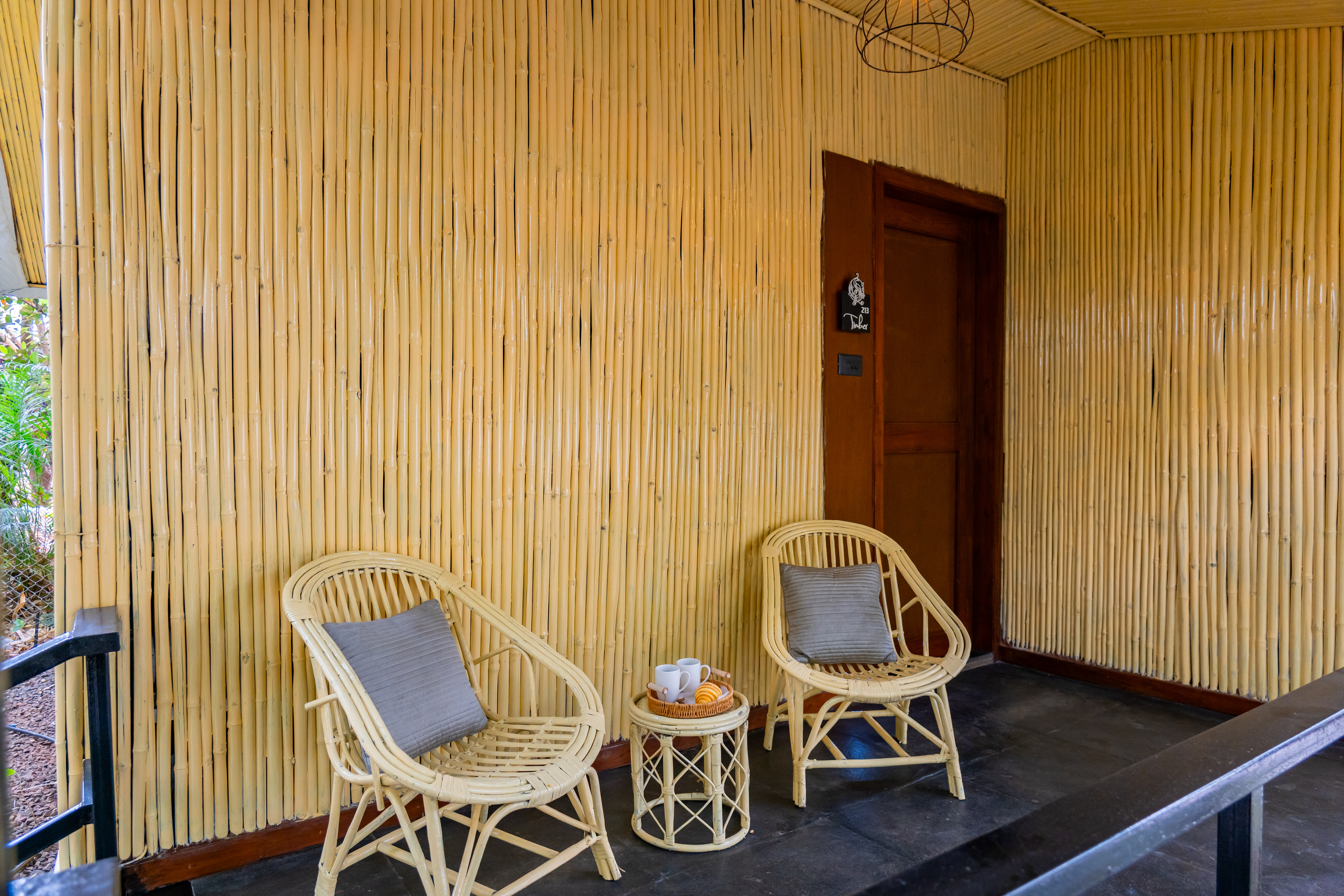 Timber Premium Suite | Pet-friendly Bamboo Cottage with Pvt Verandah, Lounge & Shared Outdoor seating & Restaurant — photo 13