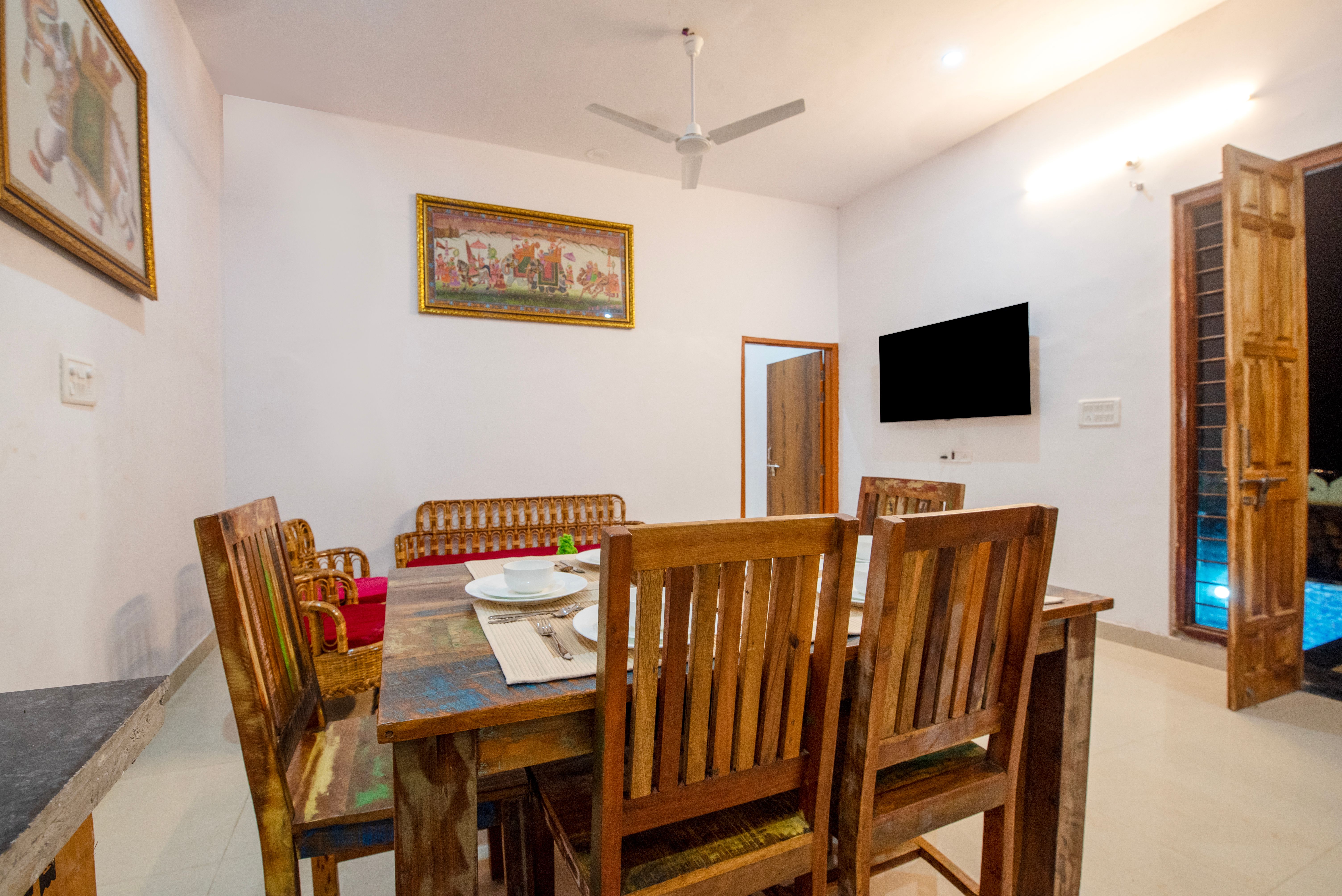Colonel Retreat | 3-BHK Hideaway with Private Pool & Gardens Near Ubeshwar Mahadev Temple — photo 19