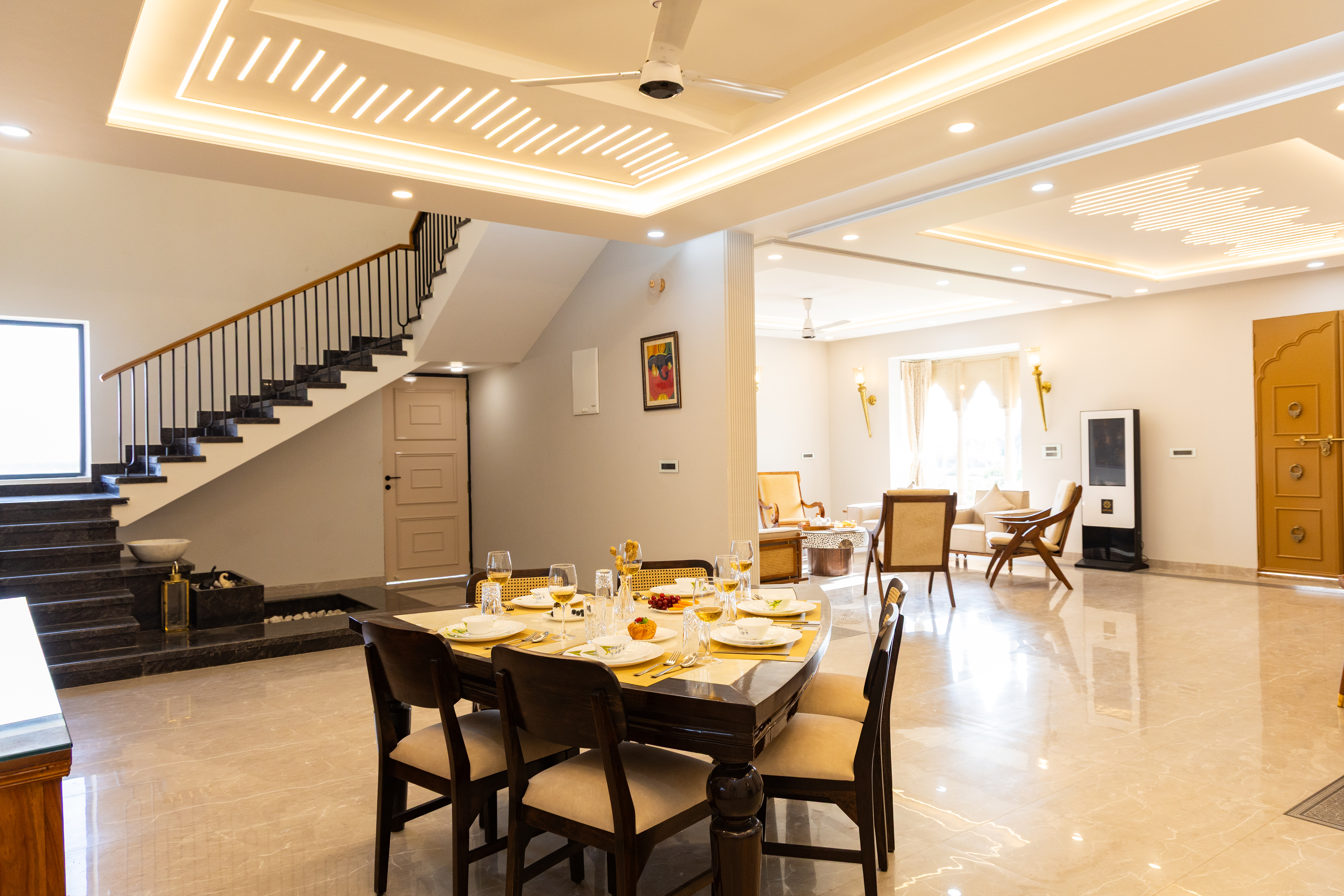Nirvana Farms | Heritage-Style 5-BHK Farmhouse with Private Pool, Lounge Area and Garden — photo 9
