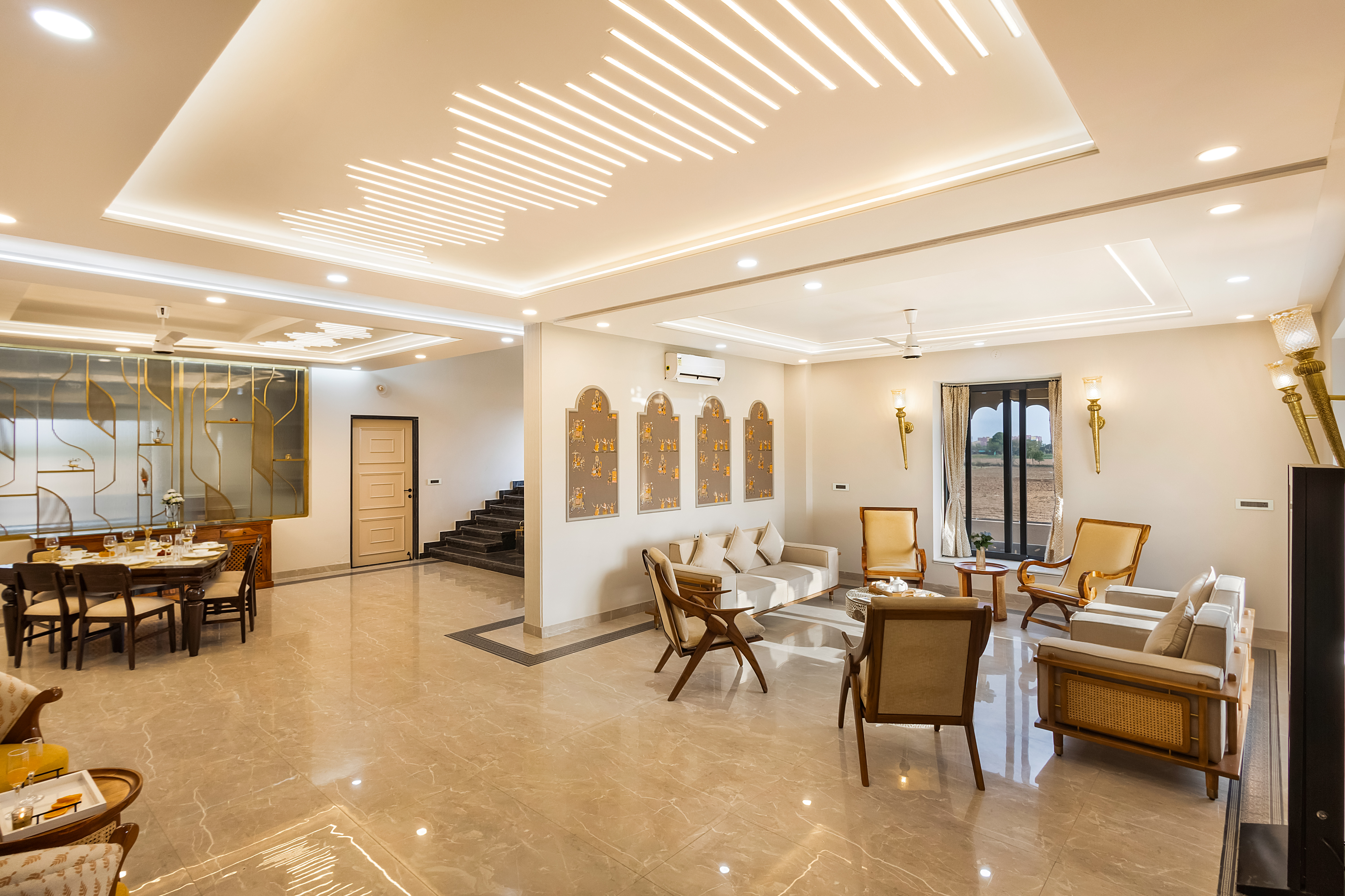 Nirvana Farms | Heritage-Style 5-BHK Farmhouse with Private Pool, Lounge Area and Garden — photo 8