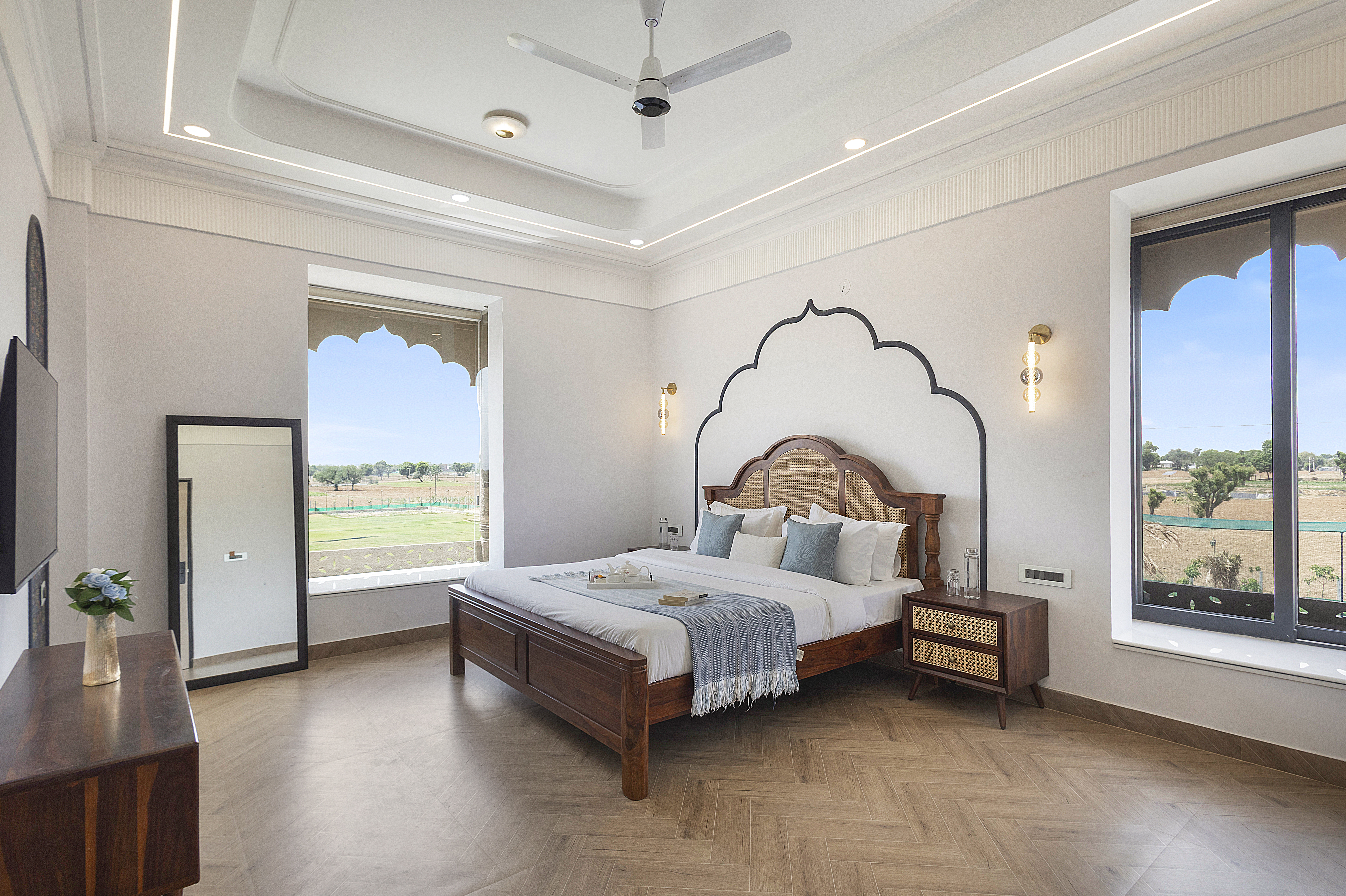 Nirvana Farms | Heritage-Style 5-BHK Farmhouse with Private Pool, Lounge Area and Garden — photo 11