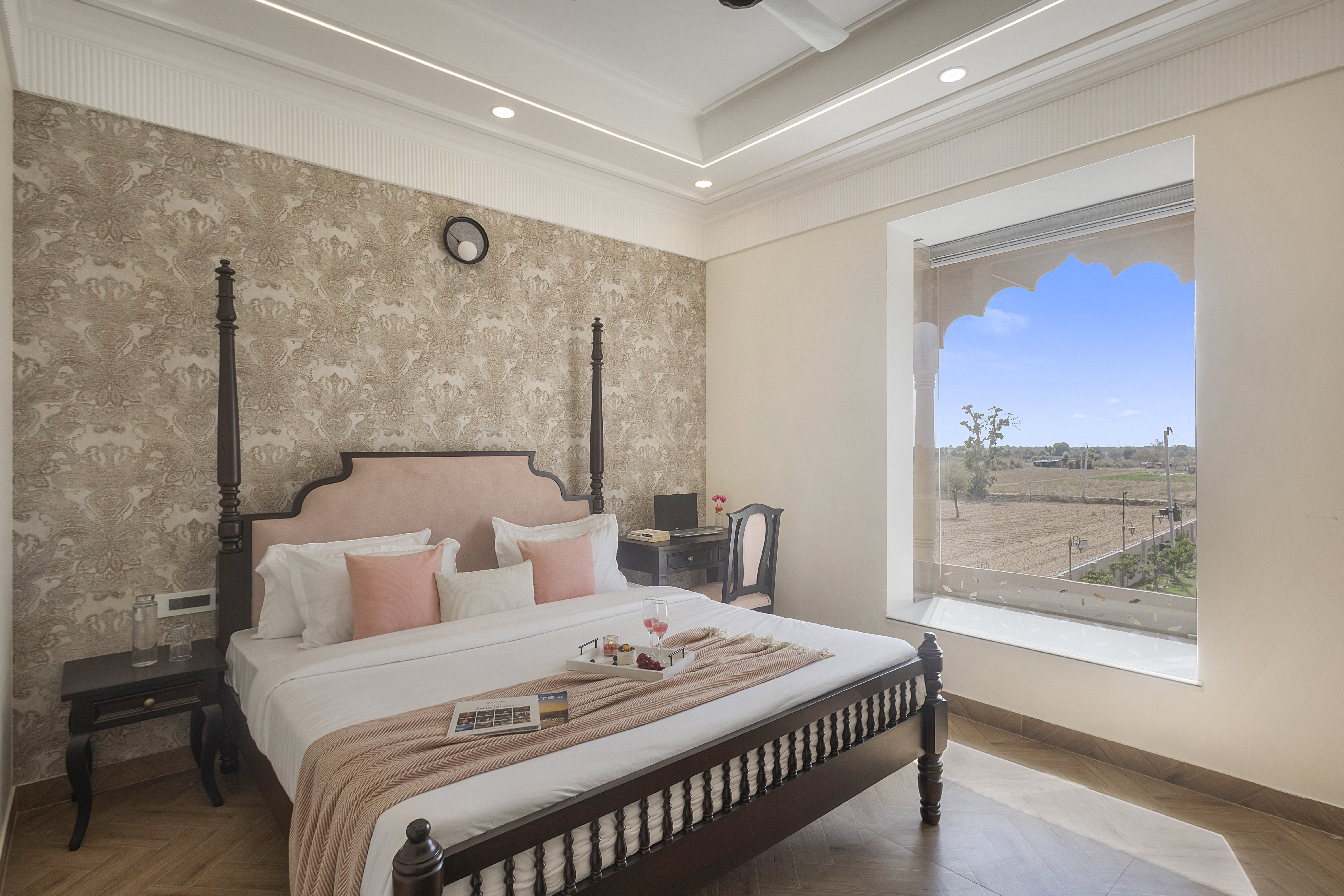 Nirvana Farms | Heritage-Style 5-BHK Farmhouse with Private Pool, Lounge Area and Garden — photo 18