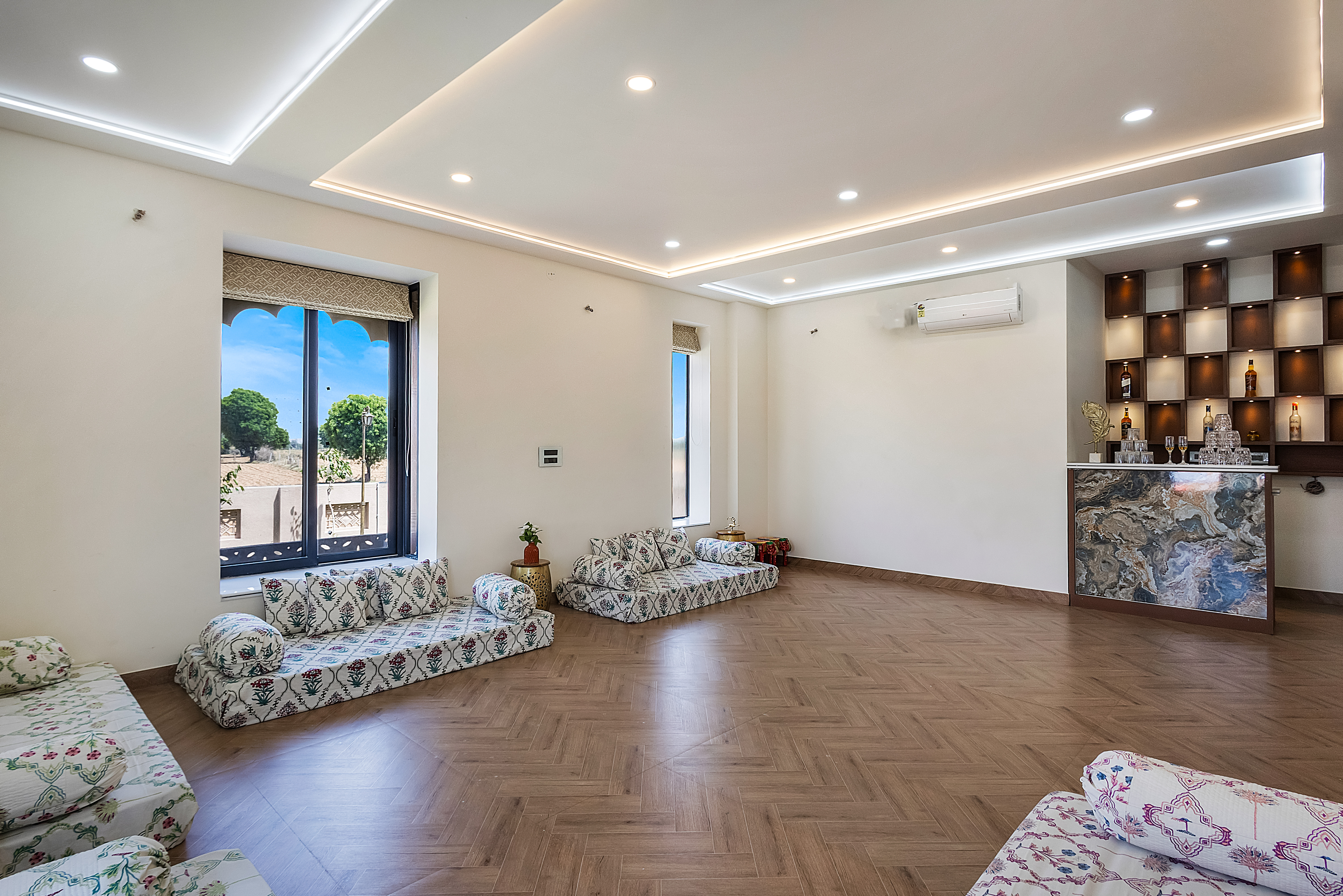 Nirvana Farms | Heritage-Style 5-BHK Farmhouse with Private Pool, Lounge Area and Garden — photo 6