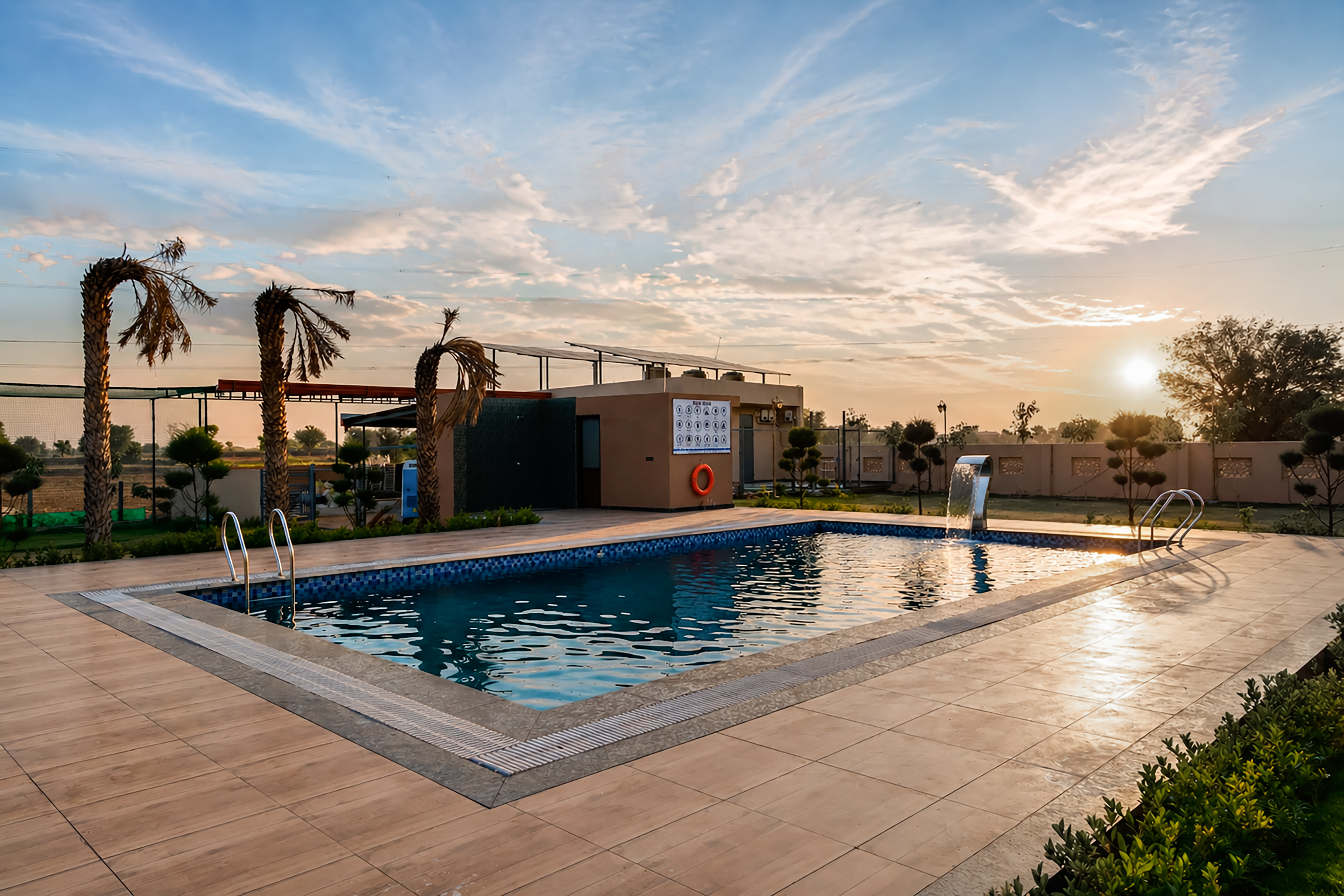 Nirvana Farms | Heritage-Style 5-BHK Farmhouse with Private Pool, Lounge Area and Garden — photo 22