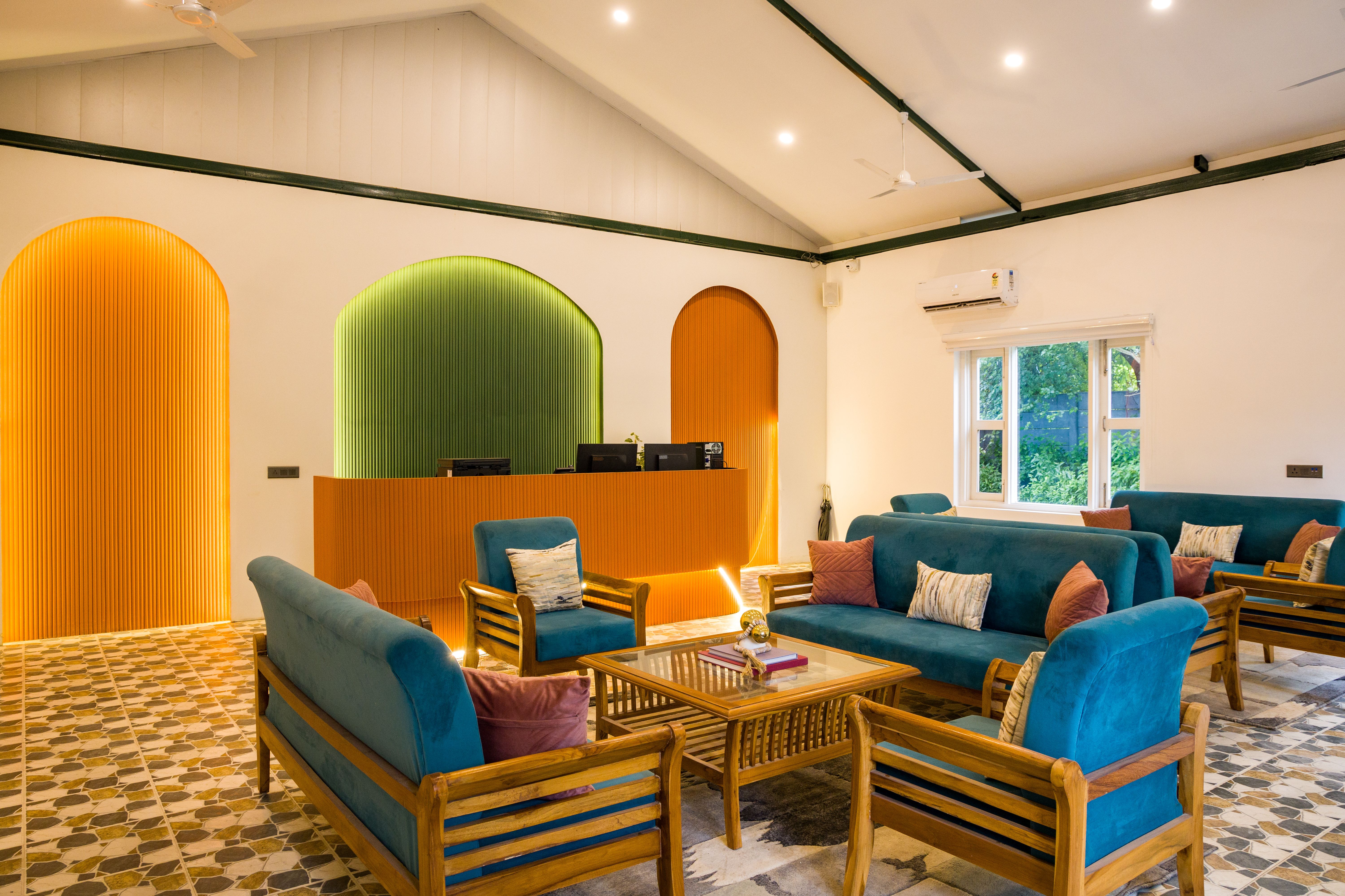 Raha Farms | 2-BHK Pet-friendly Retreat with a Garden, Shared pool, Restaurant, Library, & Game zone — photo 12