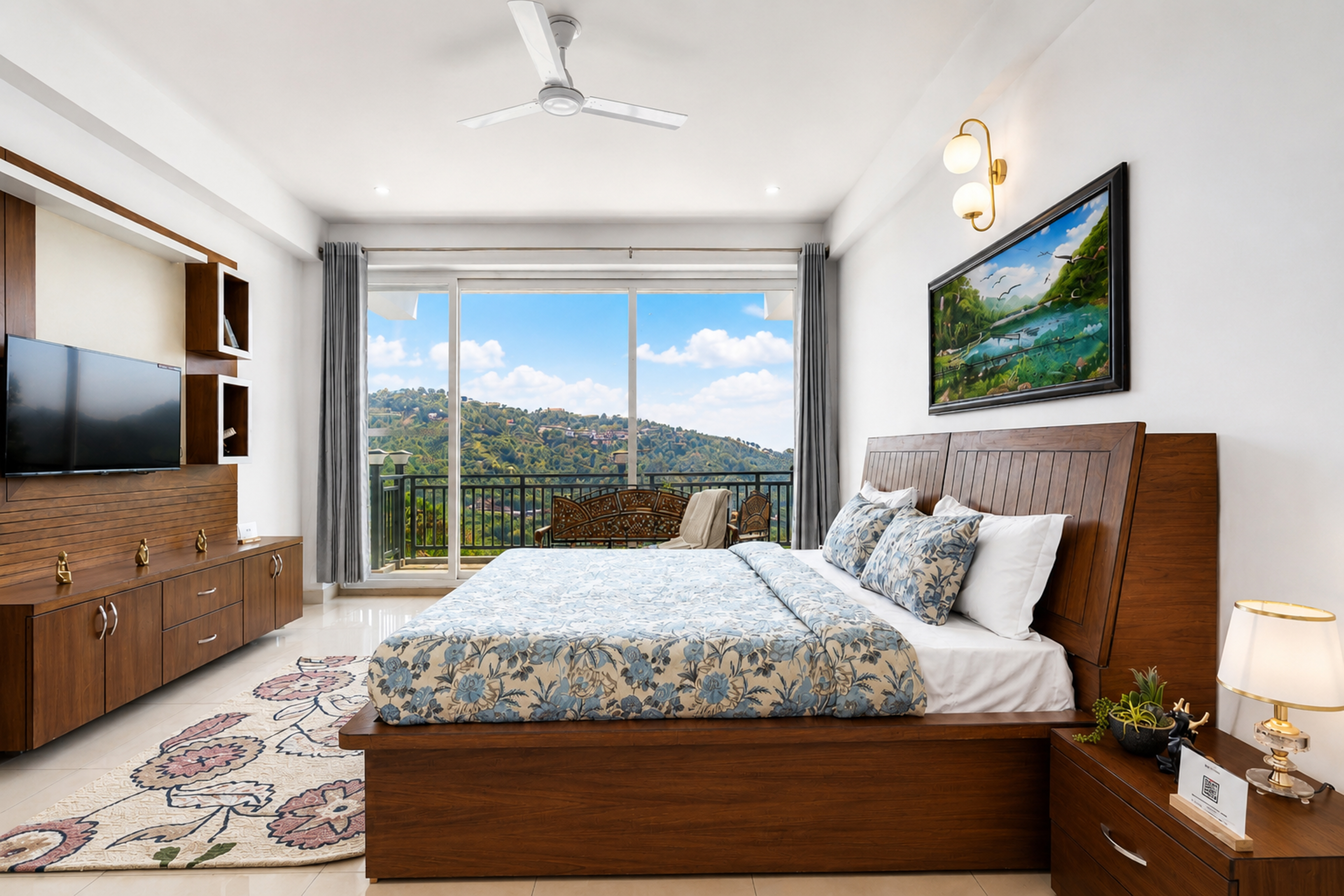 Mist & Manor Cedar | Pet-friendly 3-BHK Apartment with Shared Game Zone, Outdoor Seating & Scenic Views — photo 30