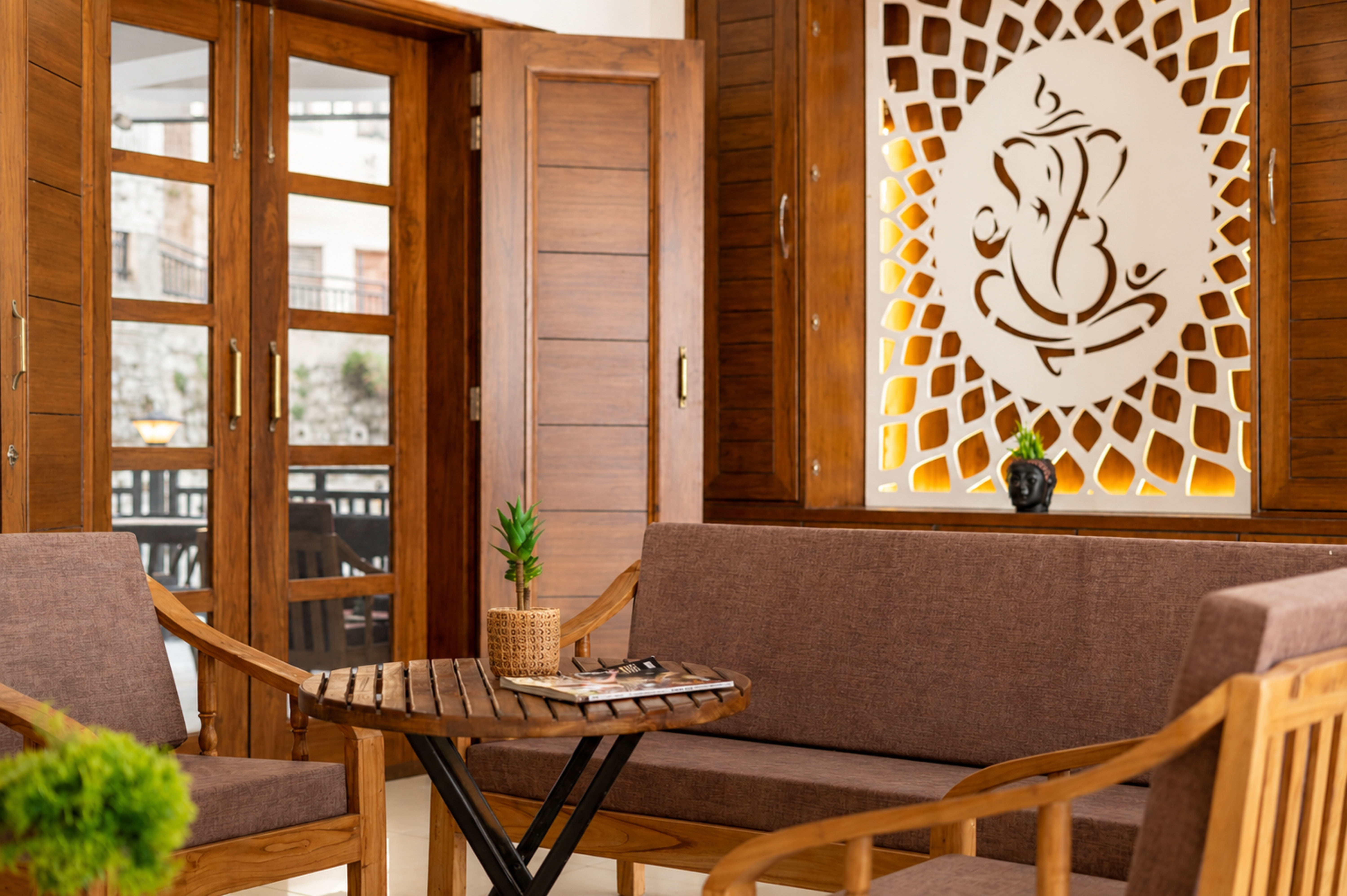 Mist & Manor Cedar | Pet-friendly 3-BHK Apartment with Shared Game Zone, Outdoor Seating & Scenic Views — photo 27