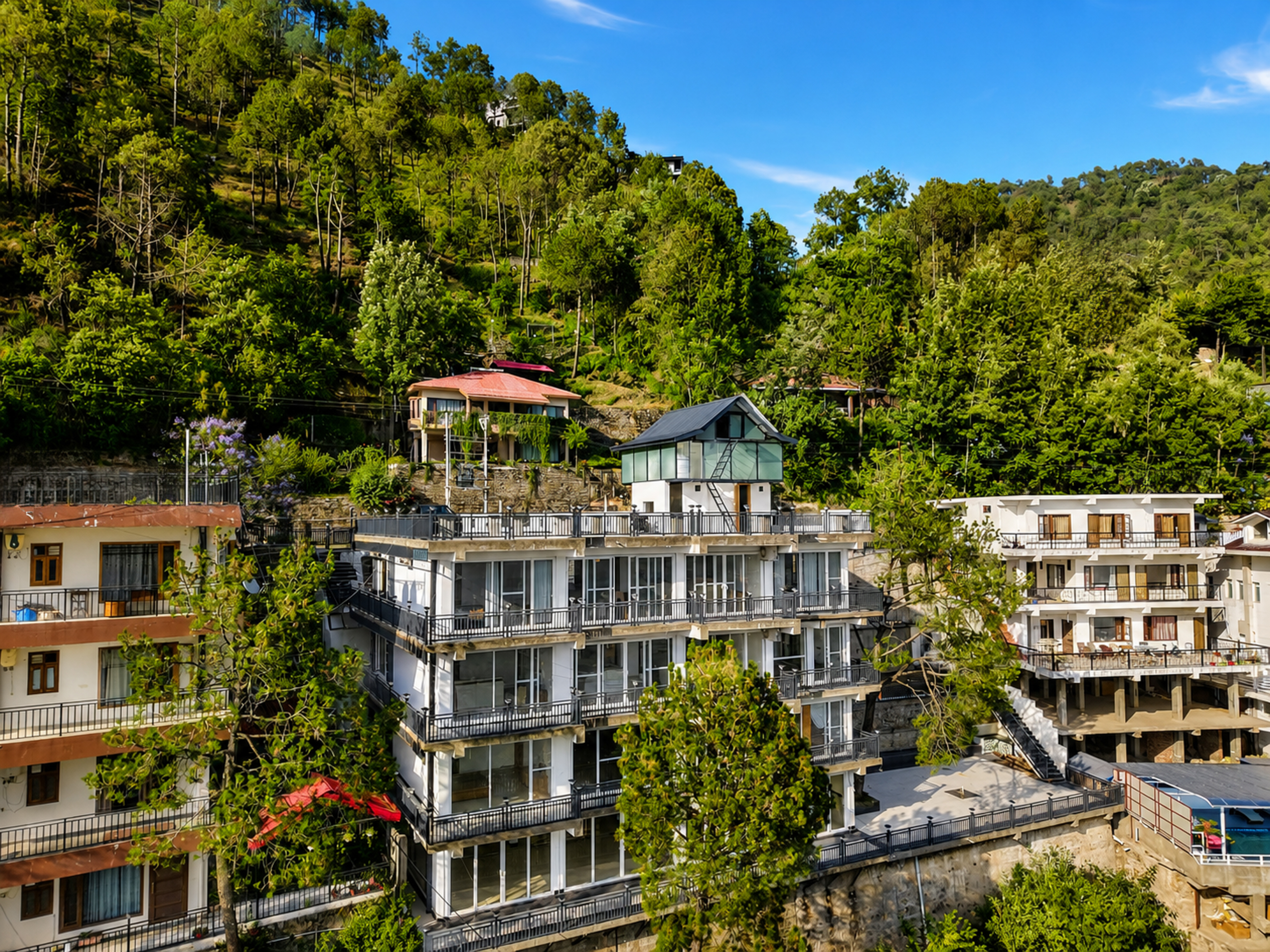 Mist & Manor Cedar | Pet-friendly 3-BHK Apartment with Shared Game Zone, Outdoor Seating & Scenic Views — photo 25