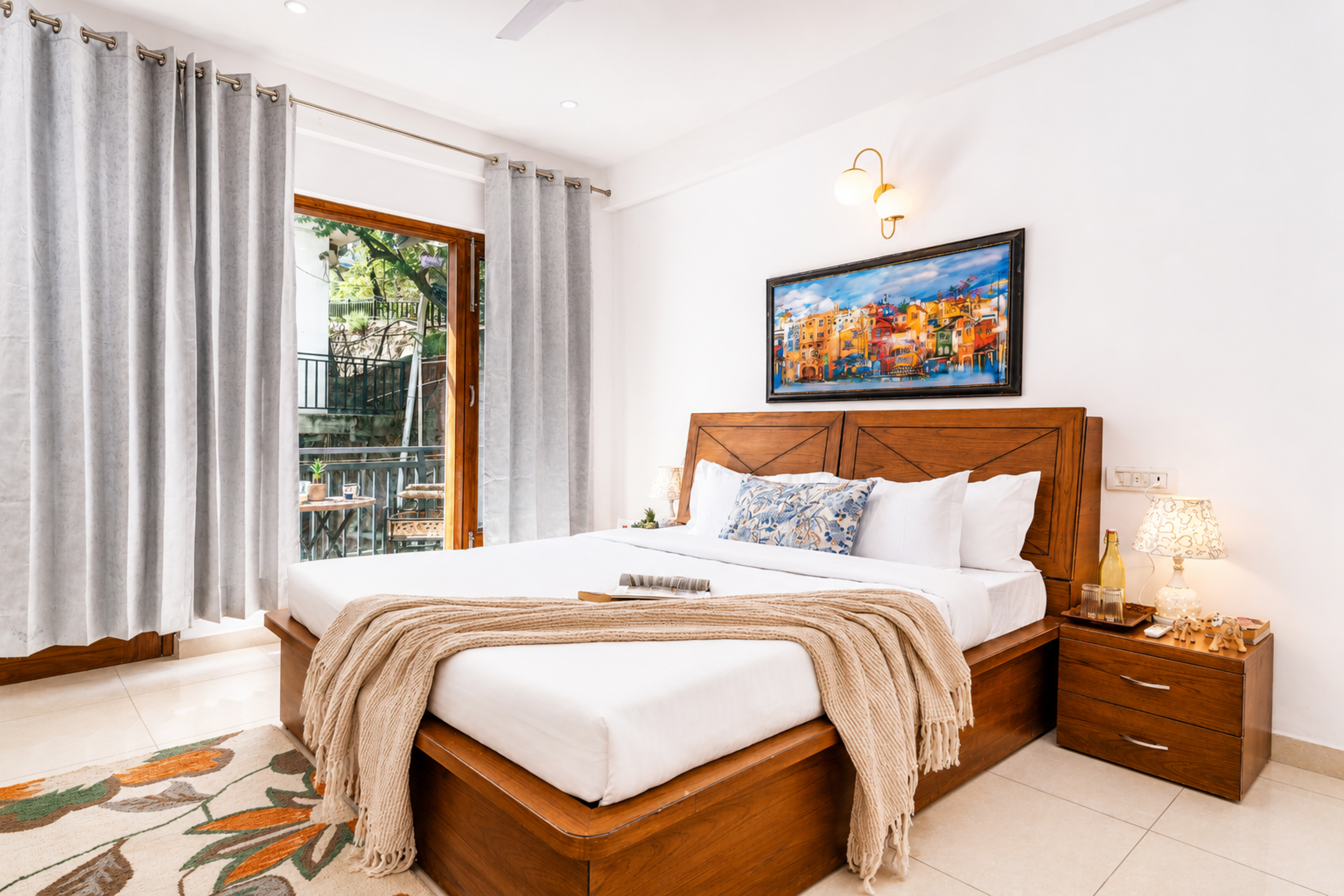 Mist & Manor Cedar | Pet-friendly 3-BHK Apartment with Shared Game Zone, Outdoor Seating & Scenic Views — photo 19
