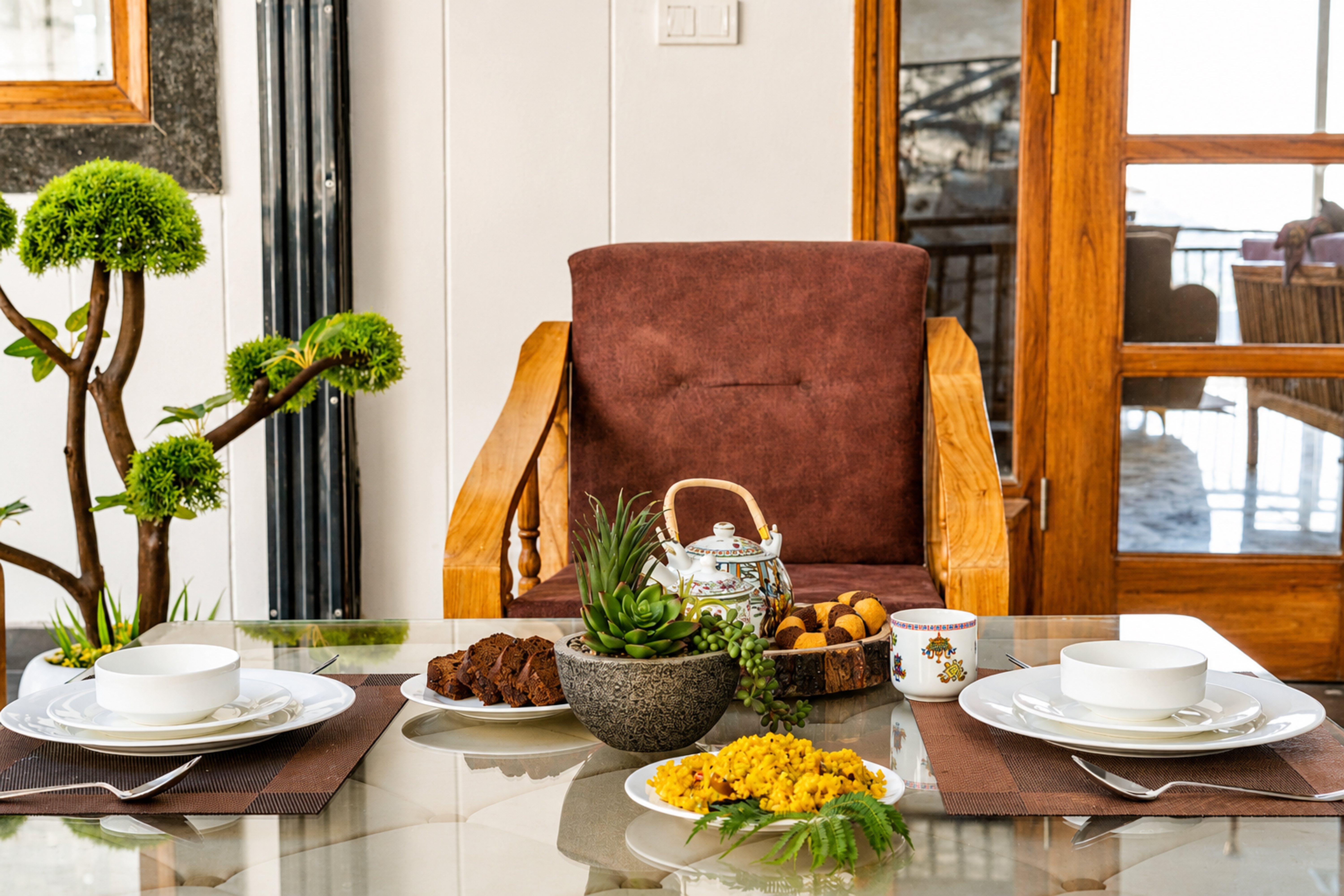 Mist & Manor Cedar | Pet-friendly 3-BHK Apartment with Shared Game Zone, Outdoor Seating & Scenic Views — photo 7