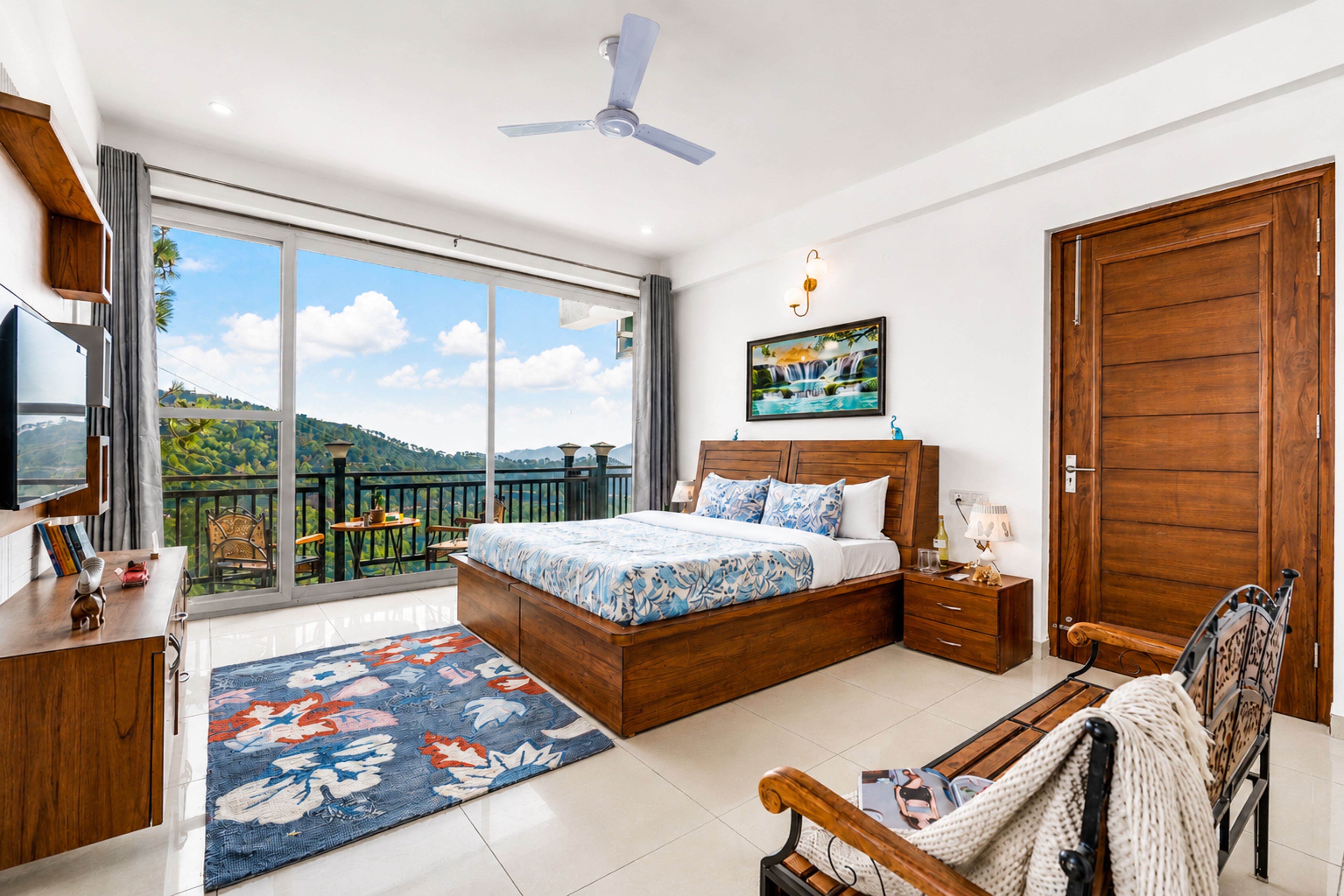 Mist & Manor Cedar | Pet-friendly 3-BHK Apartment with Shared Game Zone, Outdoor Seating & Scenic Views — photo 22