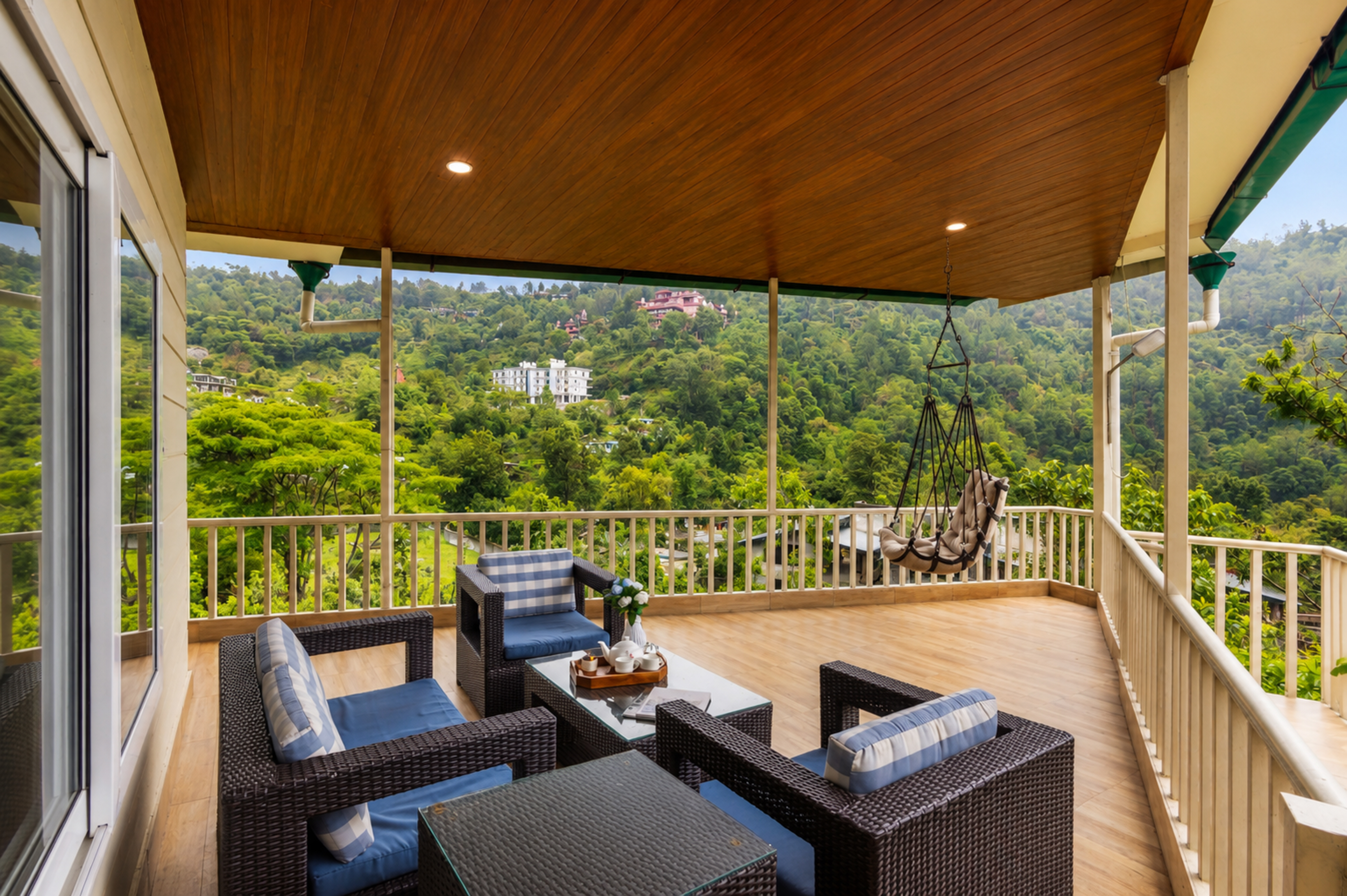Karinya Villas Fern| Scenic Hill View 1-BHK Villa With Sit Out , Shared Gazebo and Garden — photo 15