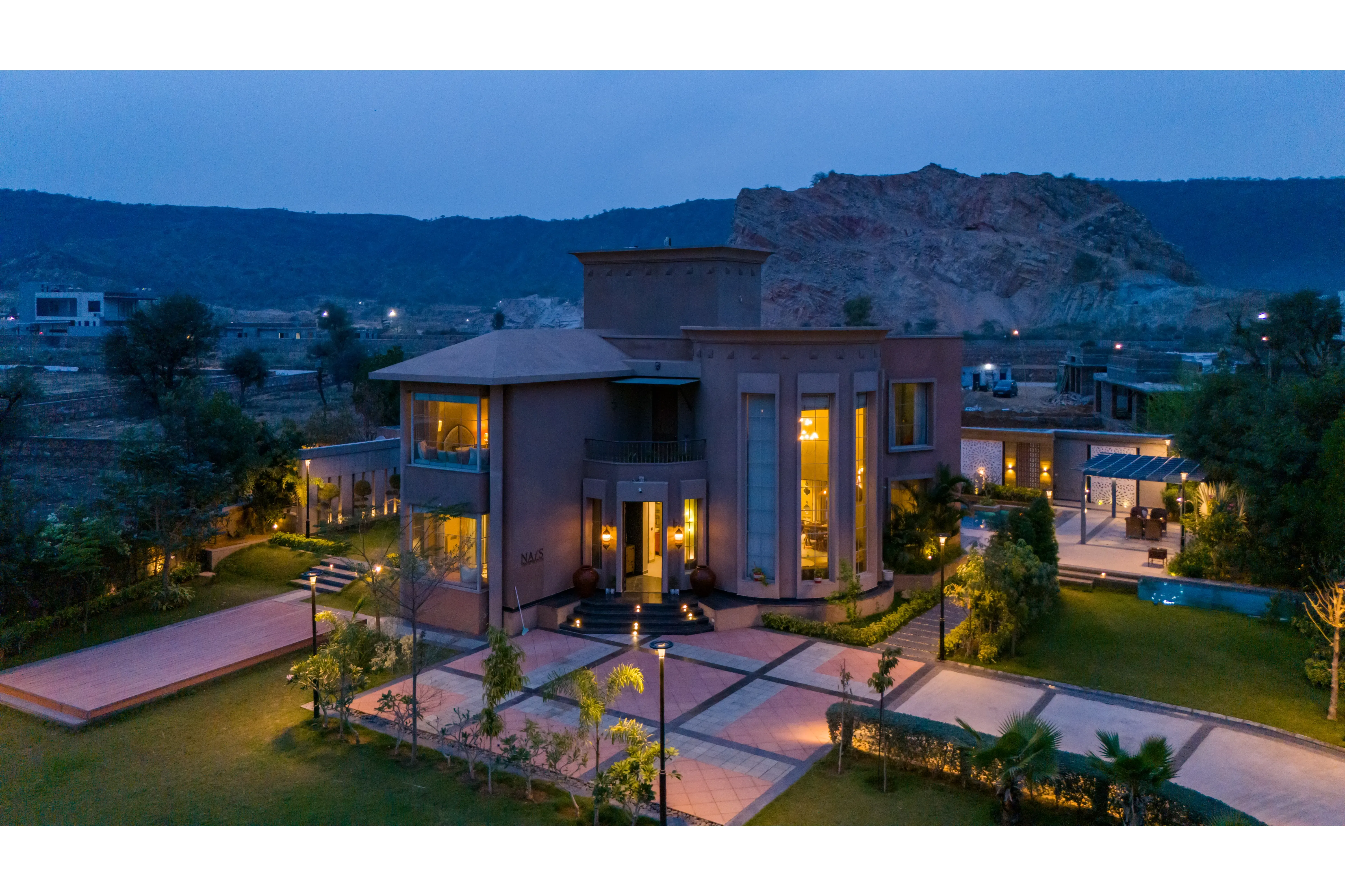 Noah’s Ark | Regal 3-BHK Villa Amidst Aravalli Hills With A Private Pool, Garden and A Gazebo — photo 2