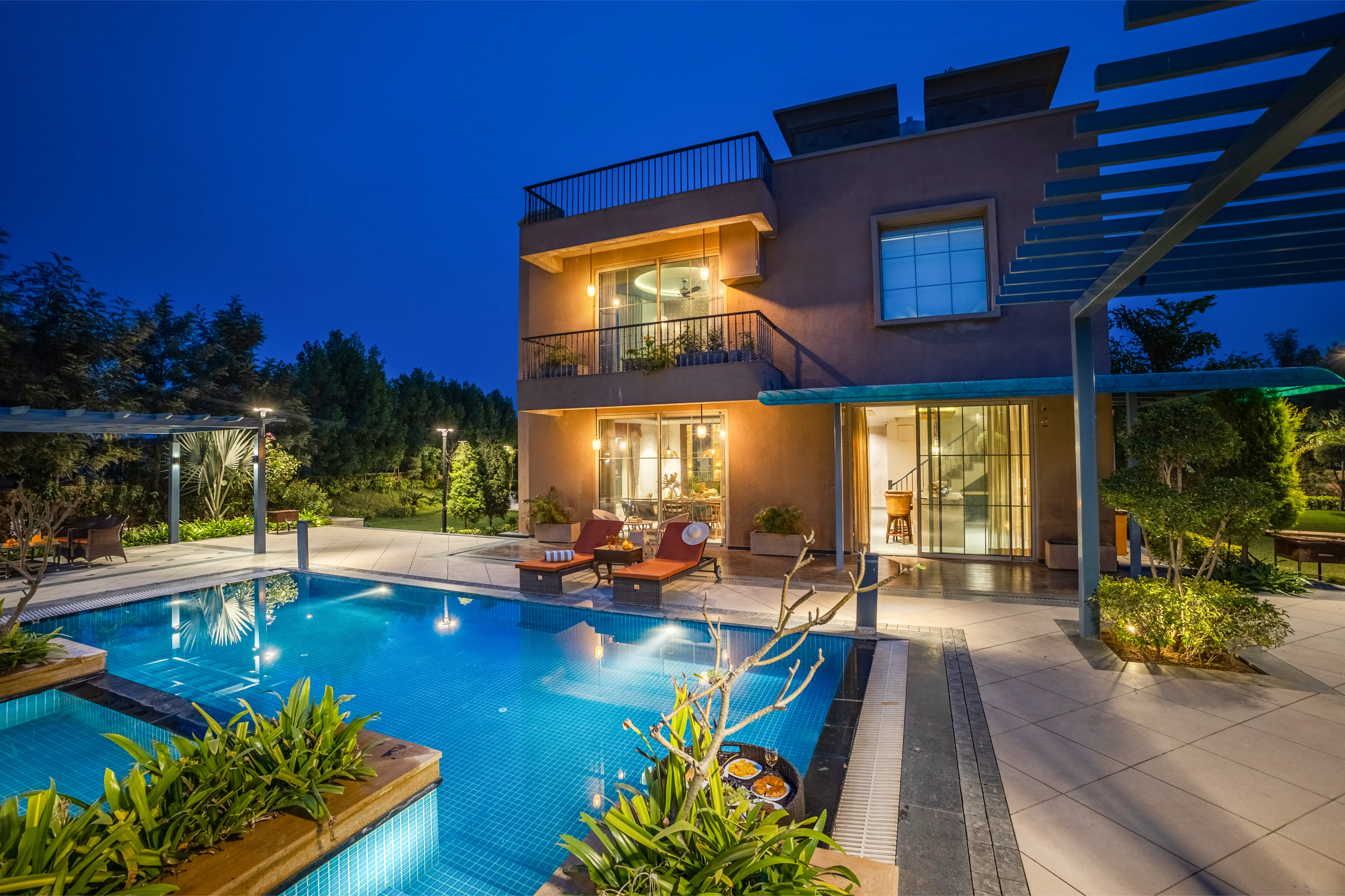 Noah’s Ark | Regal 3-BHK Villa Amidst Aravalli Hills With A Private Pool, Garden and A Gazebo