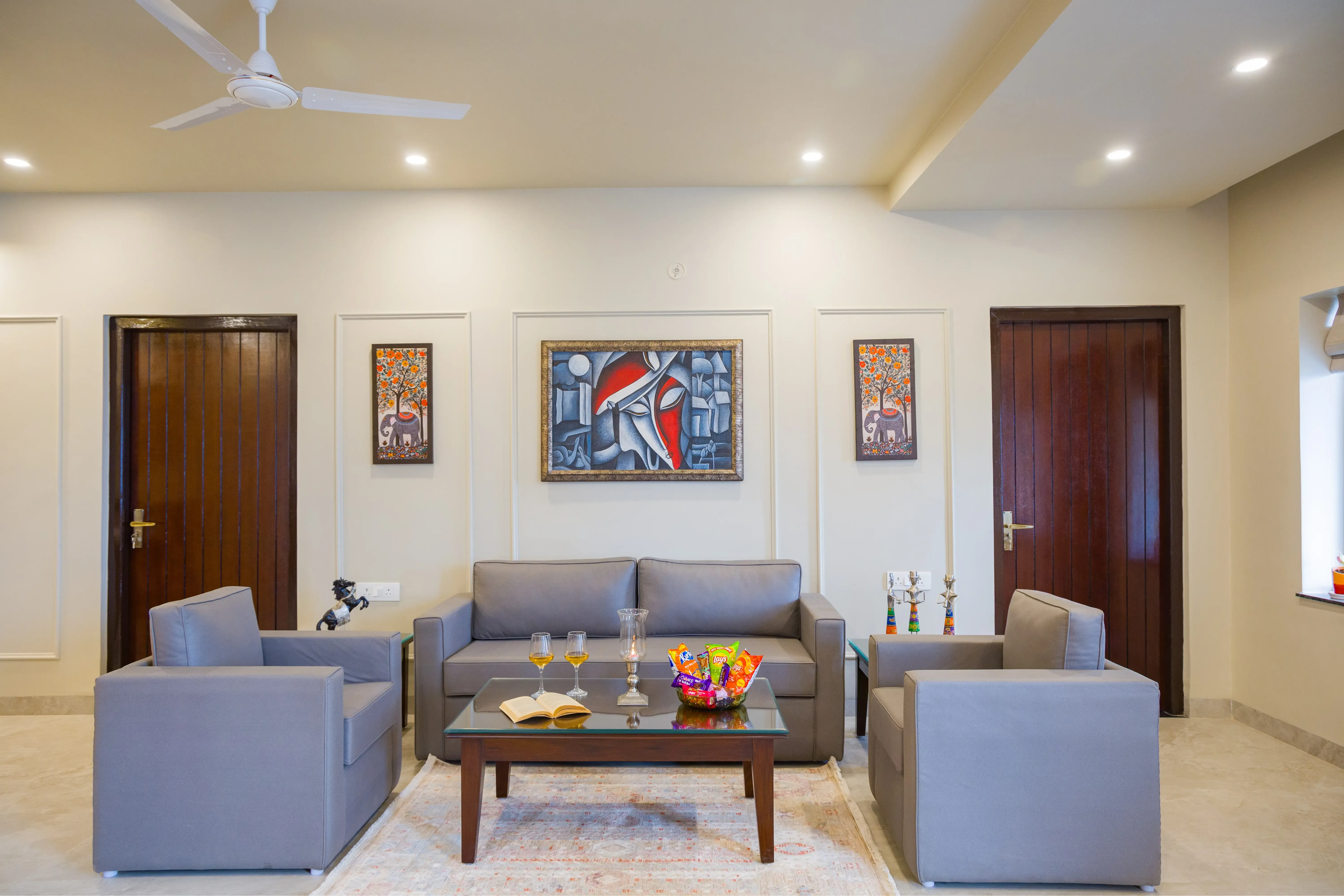 Twin Chalets | 4-BHK Pet-friendly Escape With Valley-facing lawn, Terrace & 2 Living Rooms — photo 14