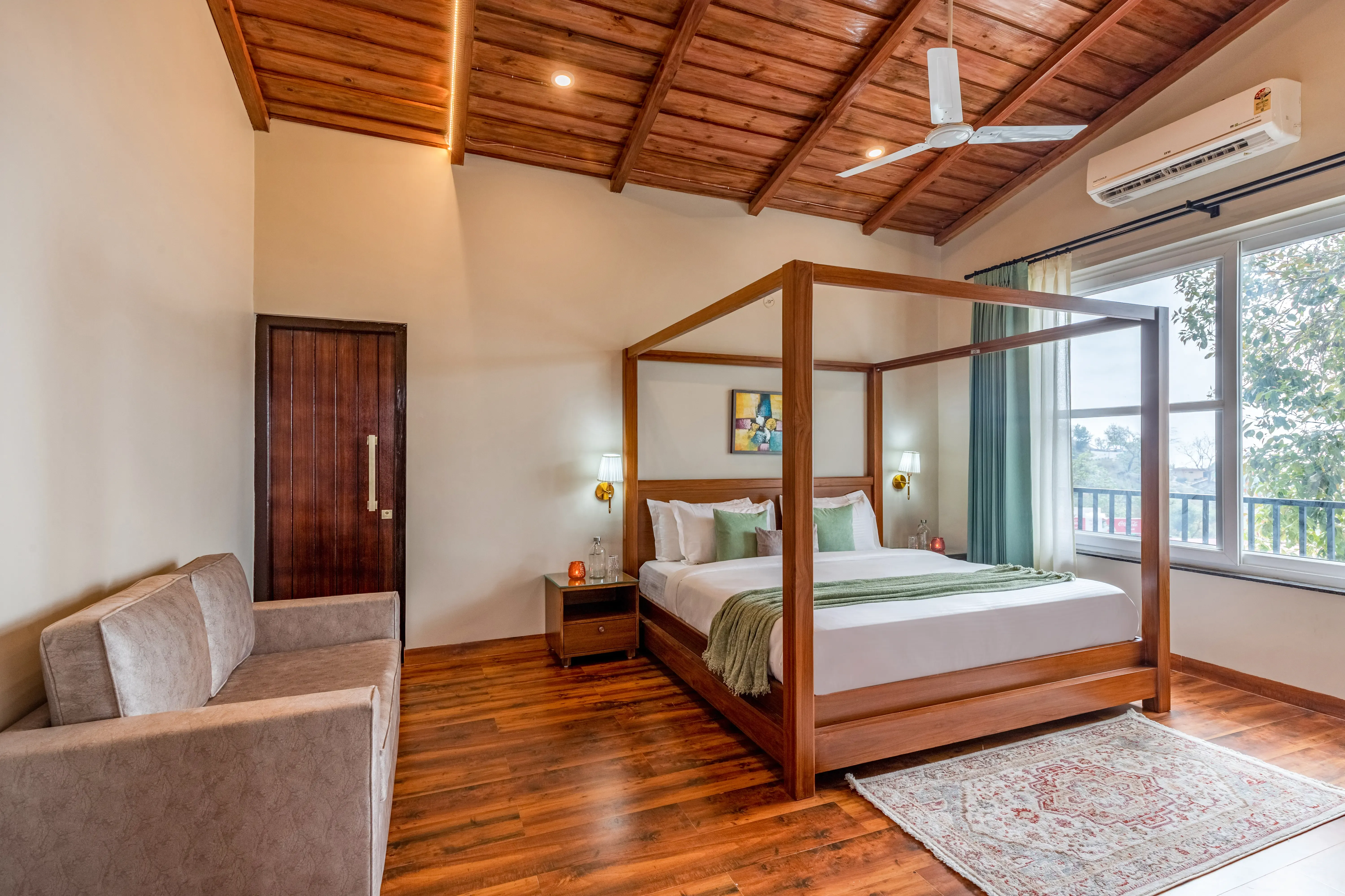 Twin Chalets | 4-BHK Pet-friendly Escape With Valley-facing lawn, Terrace & 2 Living Rooms — photo 24