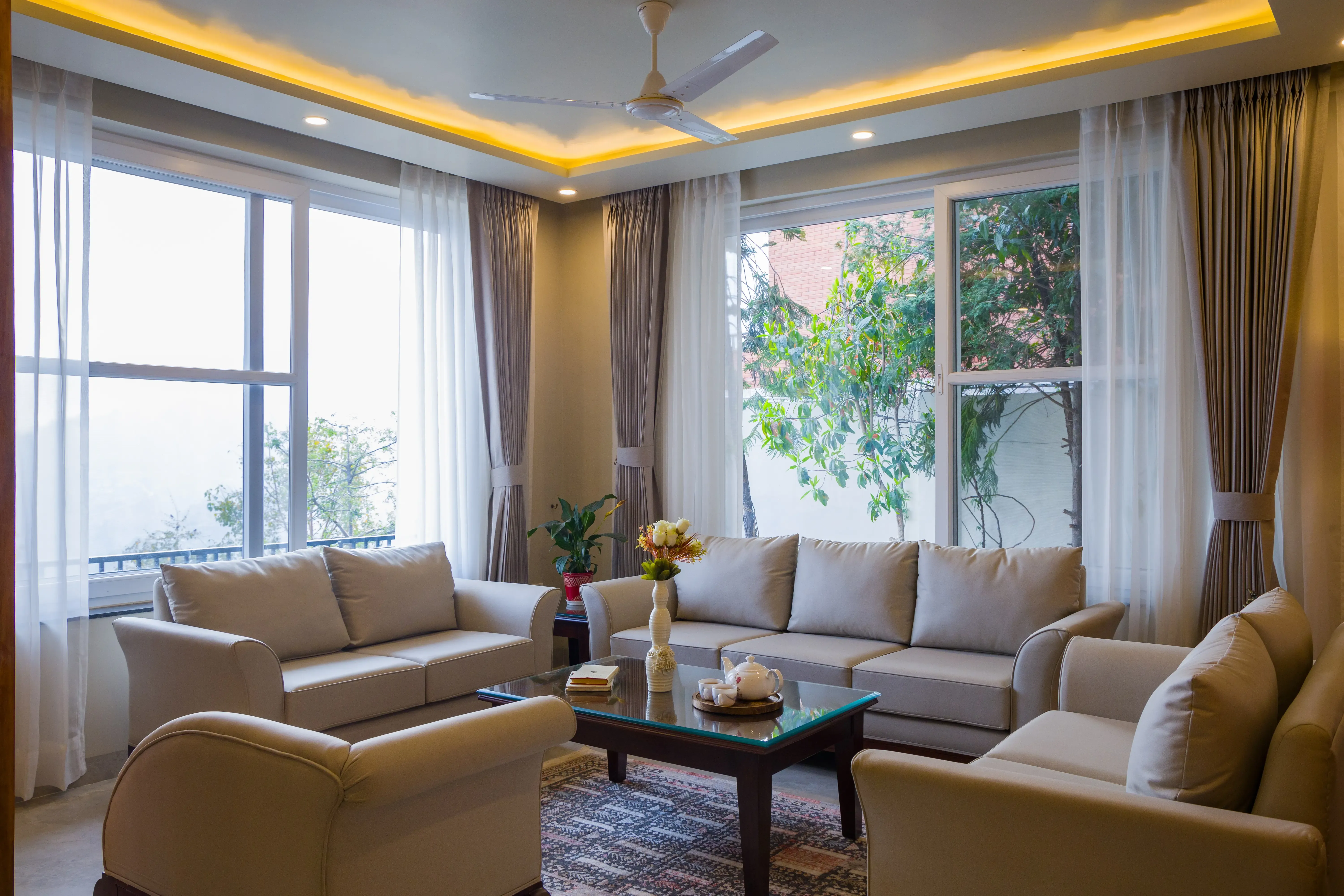 Twin Chalets | 4-BHK Pet-friendly Escape With Valley-facing lawn, Terrace & 2 Living Rooms — photo 8