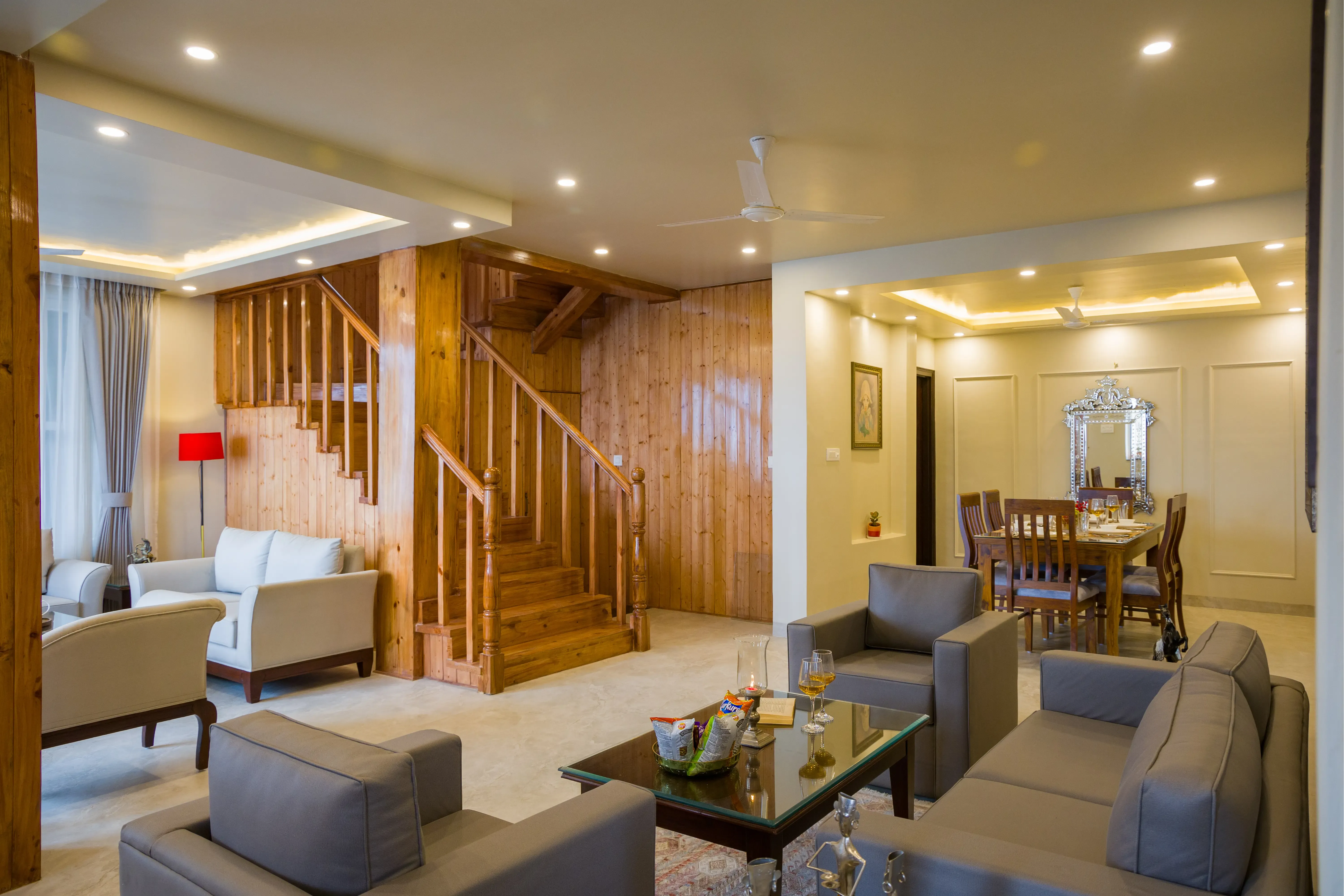 Twin Chalets | 4-BHK Pet-friendly Escape With Valley-facing lawn, Terrace & 2 Living Rooms — photo 4