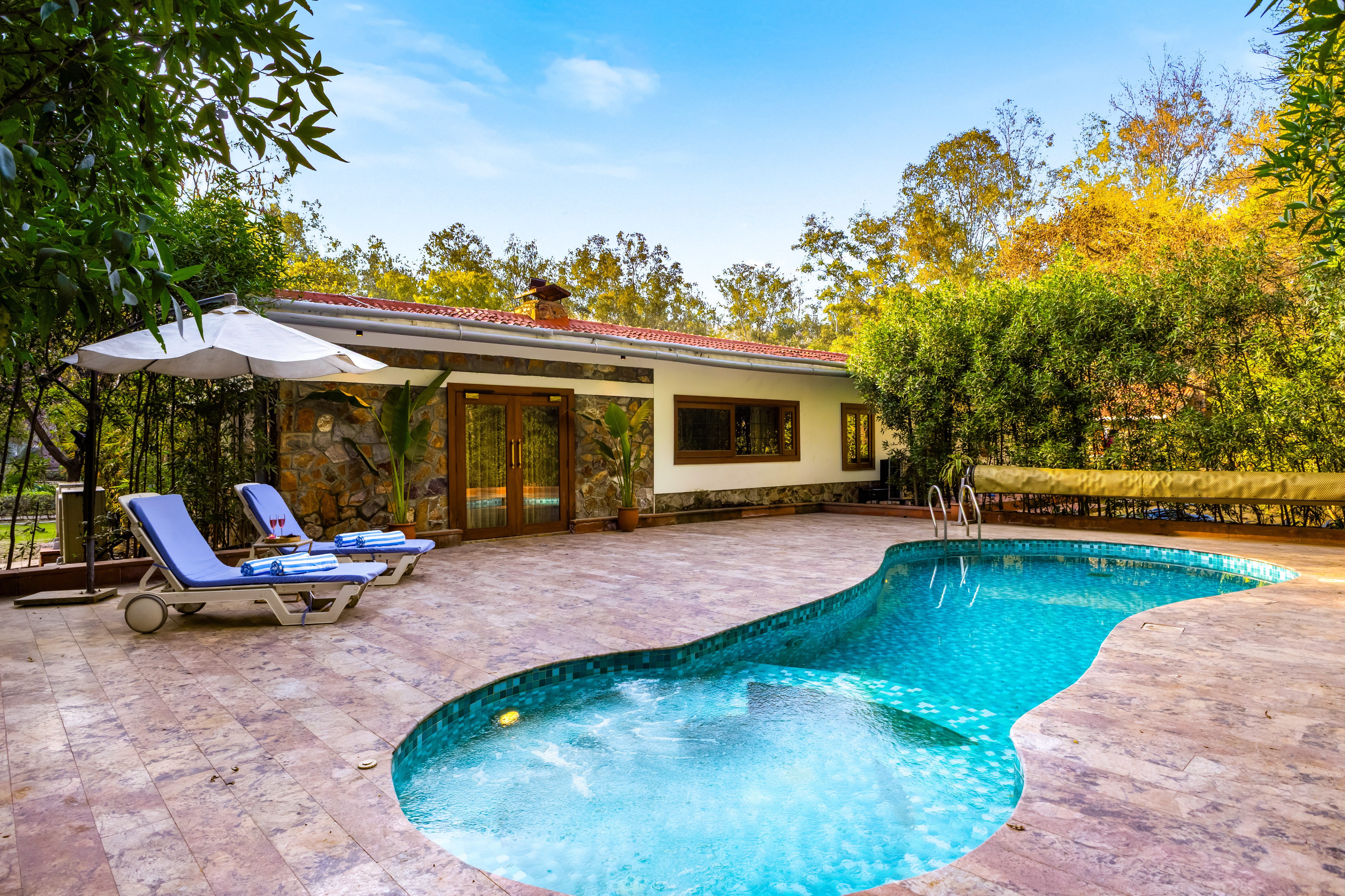 Aravalli Reserve The Bliss | Pet-friendly 3-BHK Villa with Private Pool, Patio, Jacuzzi, and Gazebo — photo 2