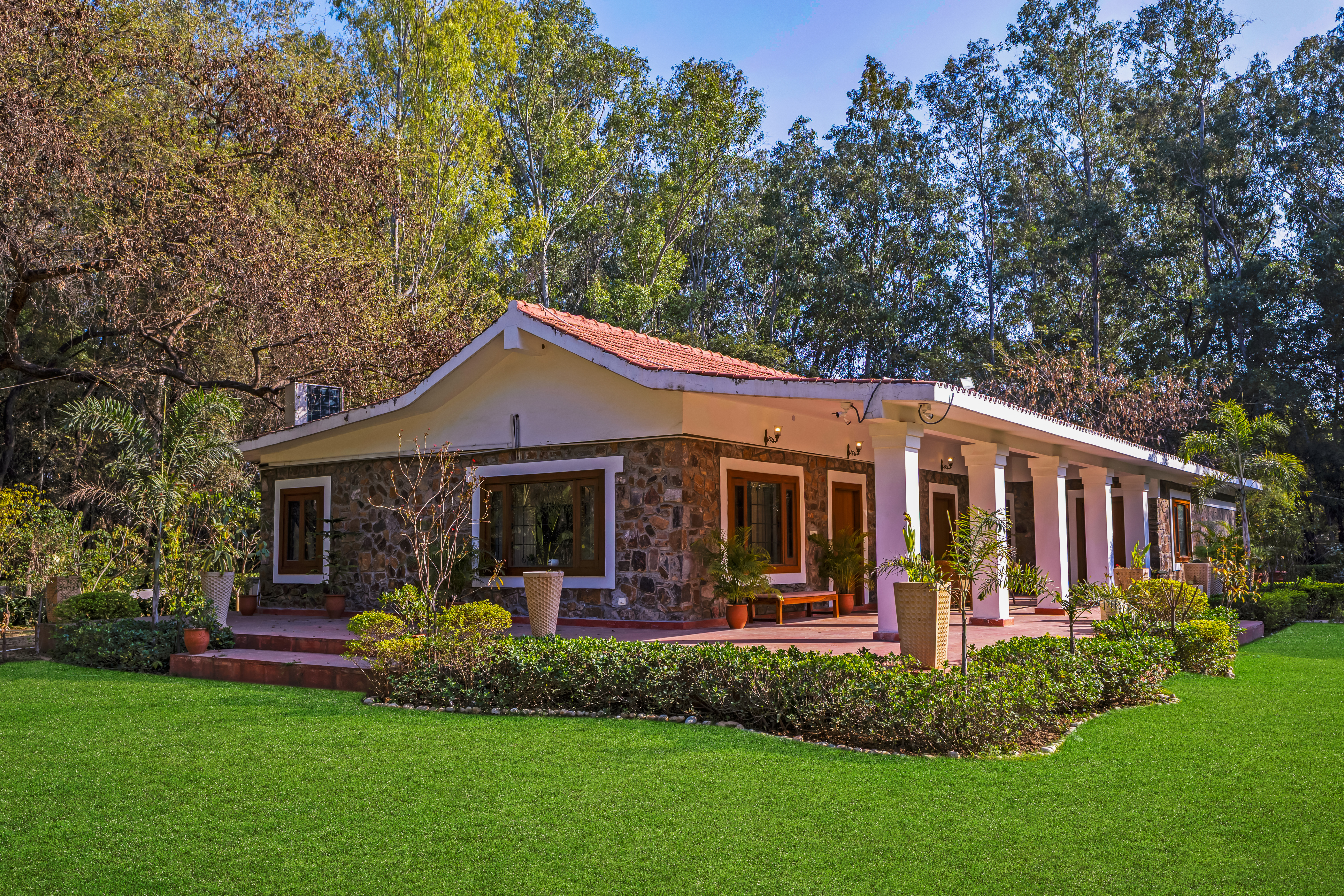 Aravalli Reserve The Bliss | Pet-friendly 3-BHK Villa with Private Pool, Patio, Jacuzzi, and Gazebo