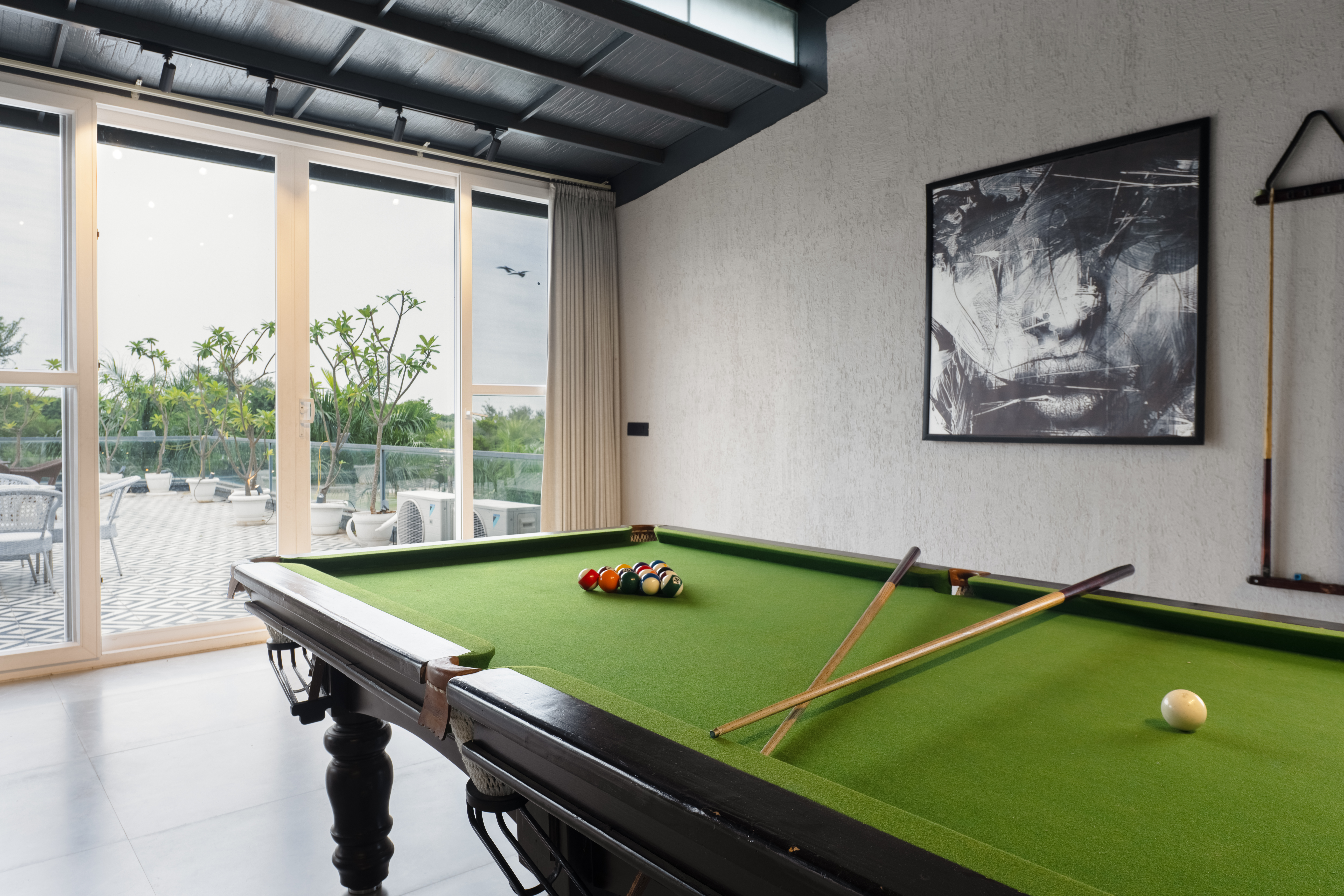 Skylark Estate | 5-BHK Forest-View Villa with Private Pool, Gazebo, Indoor Games Lounge, Bonfire Area, Terrace & Garden — photo 7