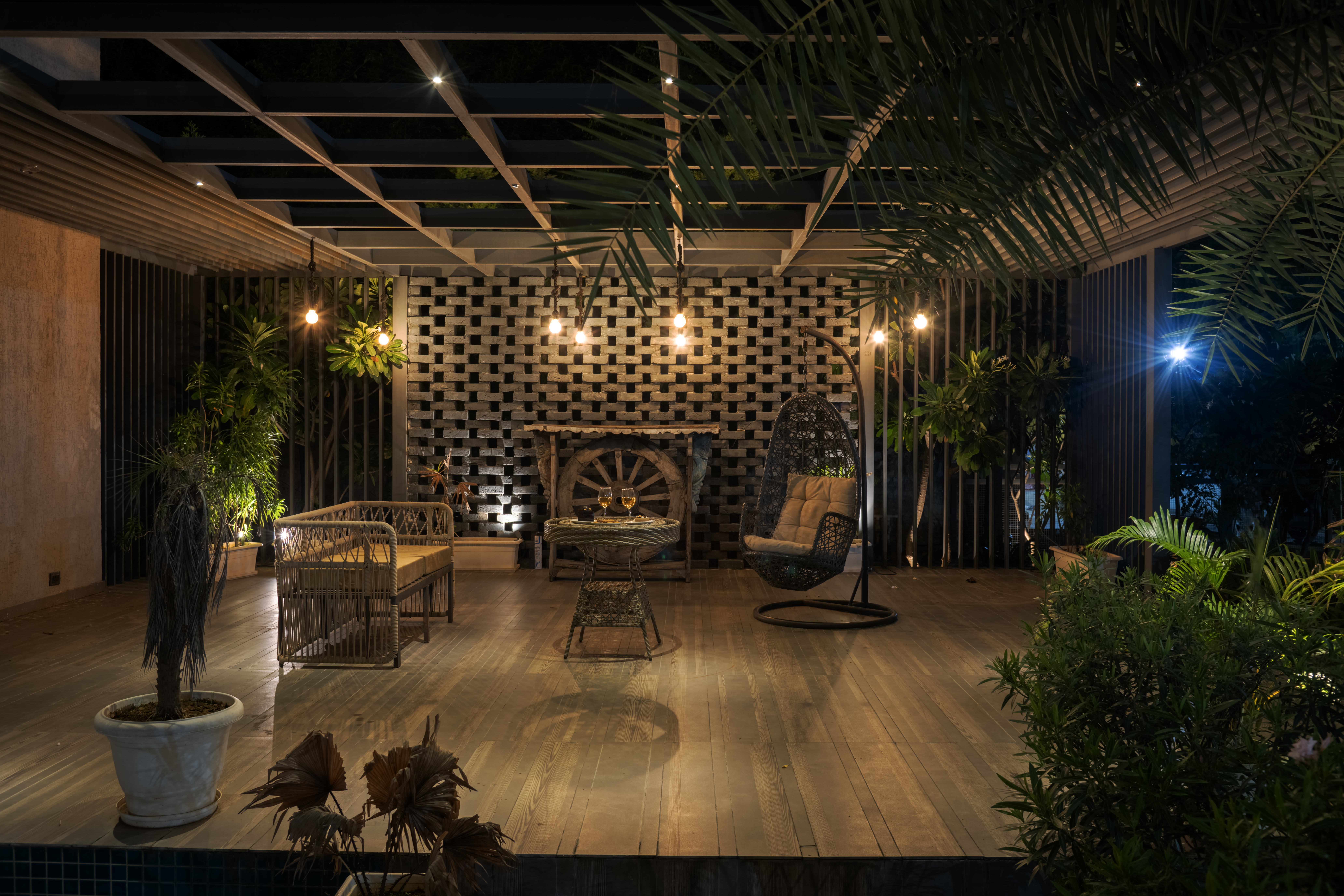 Skylark Estate | 5-BHK Forest-View Villa with Private Pool, Gazebo, Indoor Games Lounge, Bonfire Area, Terrace & Garden — photo 10