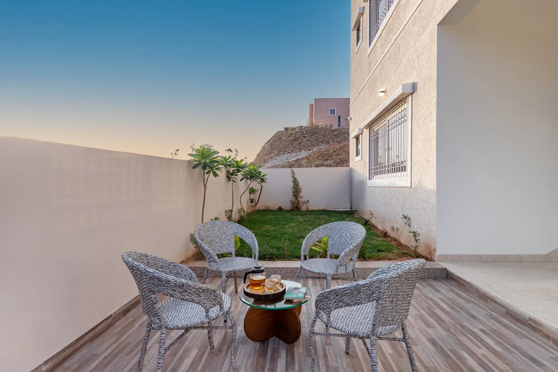 Shourya Zenna | 3-BHK | Pvt Pool & Garden | Terrace | Scenic Views — photo 7
