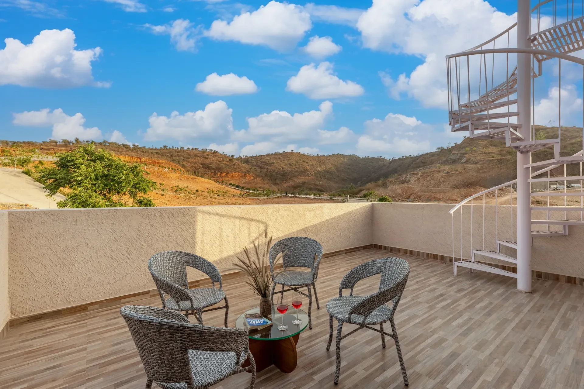 Shourya Zenna | 3-BHK | Pvt Pool & Garden | Terrace | Scenic Views — photo 8