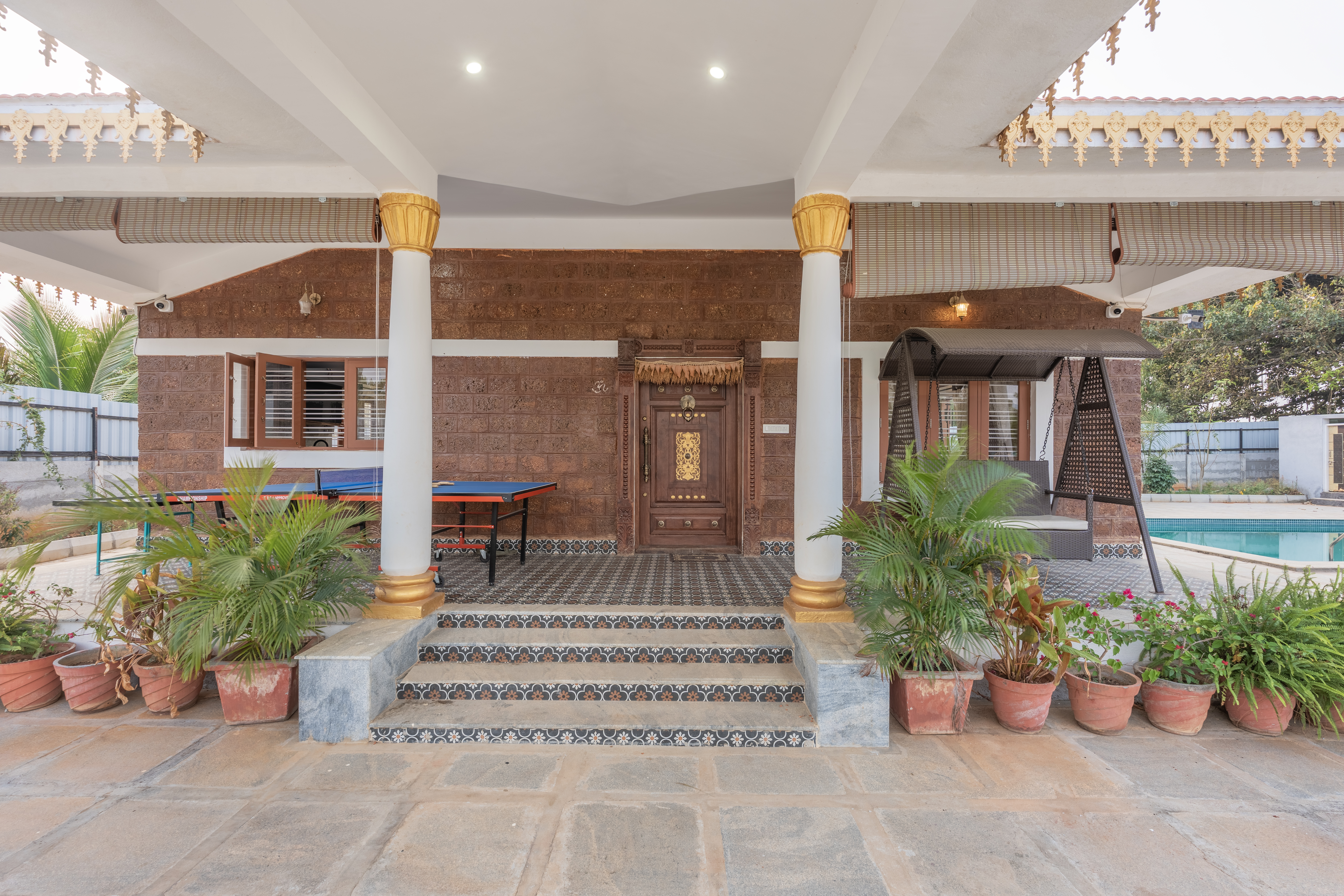 Courtyard Banyan | Rustic 2-BHK Pet-friendly Villa with Pool, Gazebo Amid Banyan Trees | Near Nandi Hills — photo 19