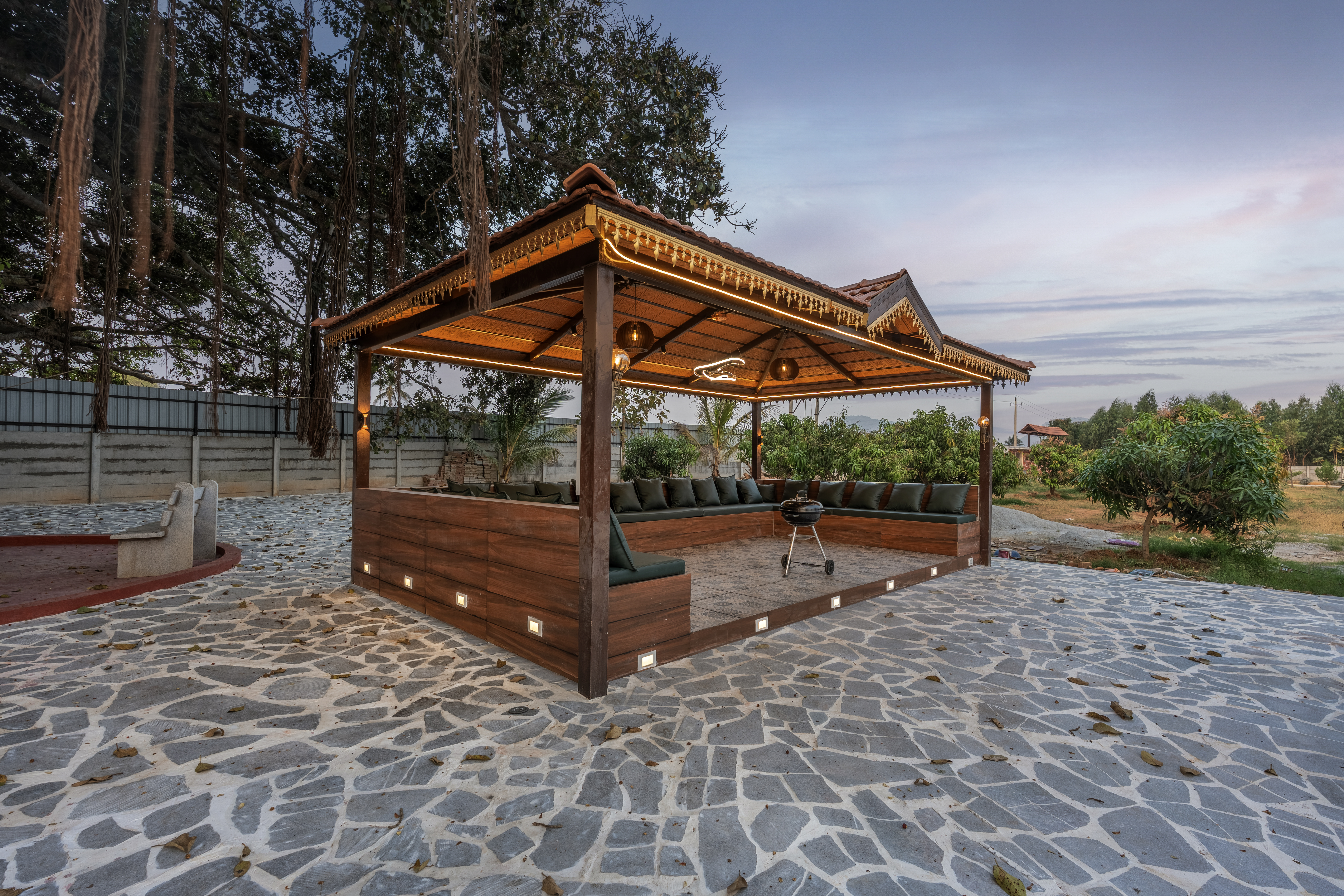 Courtyard Banyan | Rustic 2-BHK Pet-friendly Villa with Pool, Gazebo Amid Banyan Trees | Near Nandi Hills — photo 18