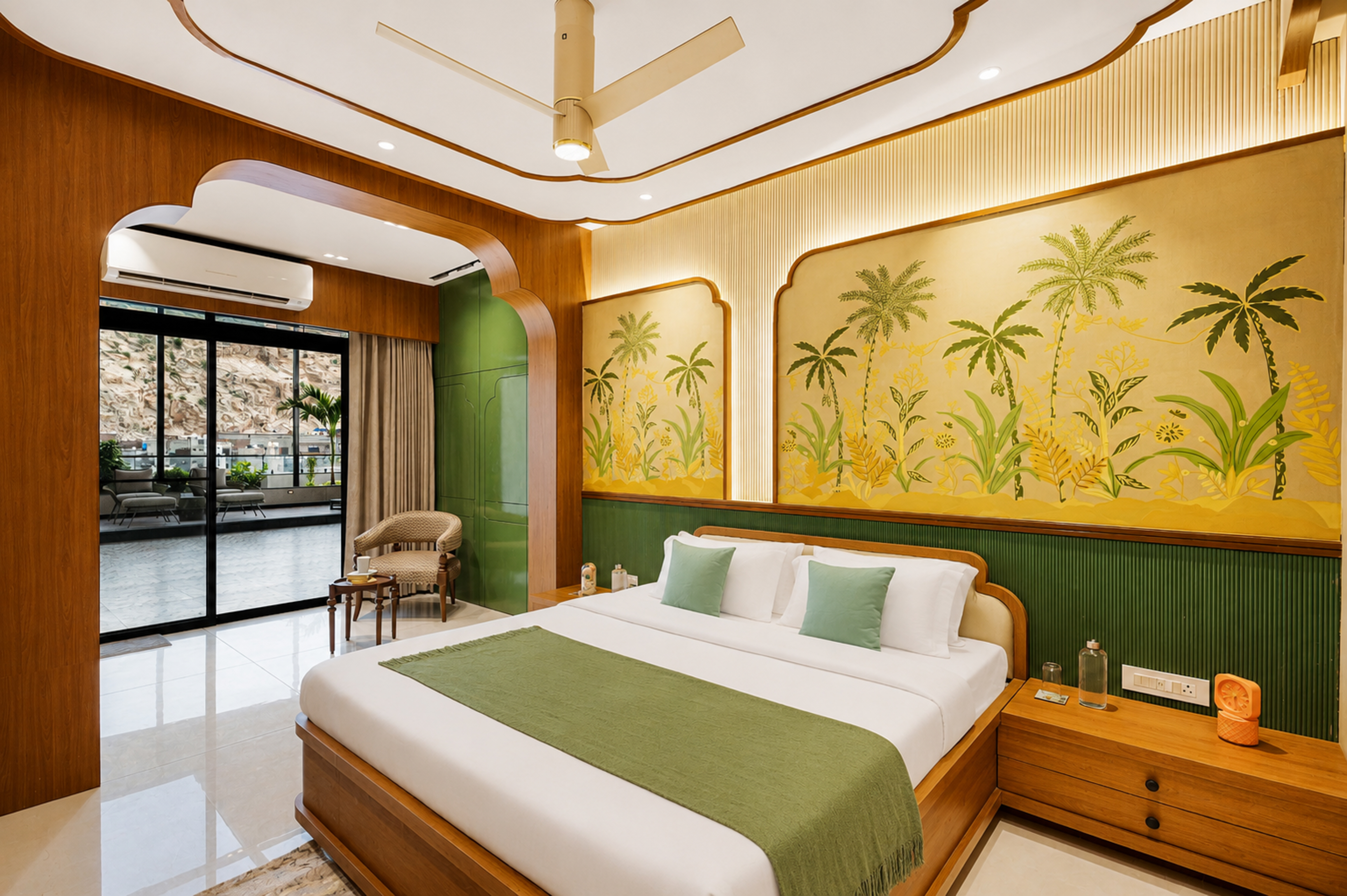 GIRI Penthouse | 2-BHK Penthouse with Terrace, Open-air bar, Lounge, Outdoor jacuzzi & Aravalli Views — photo 13