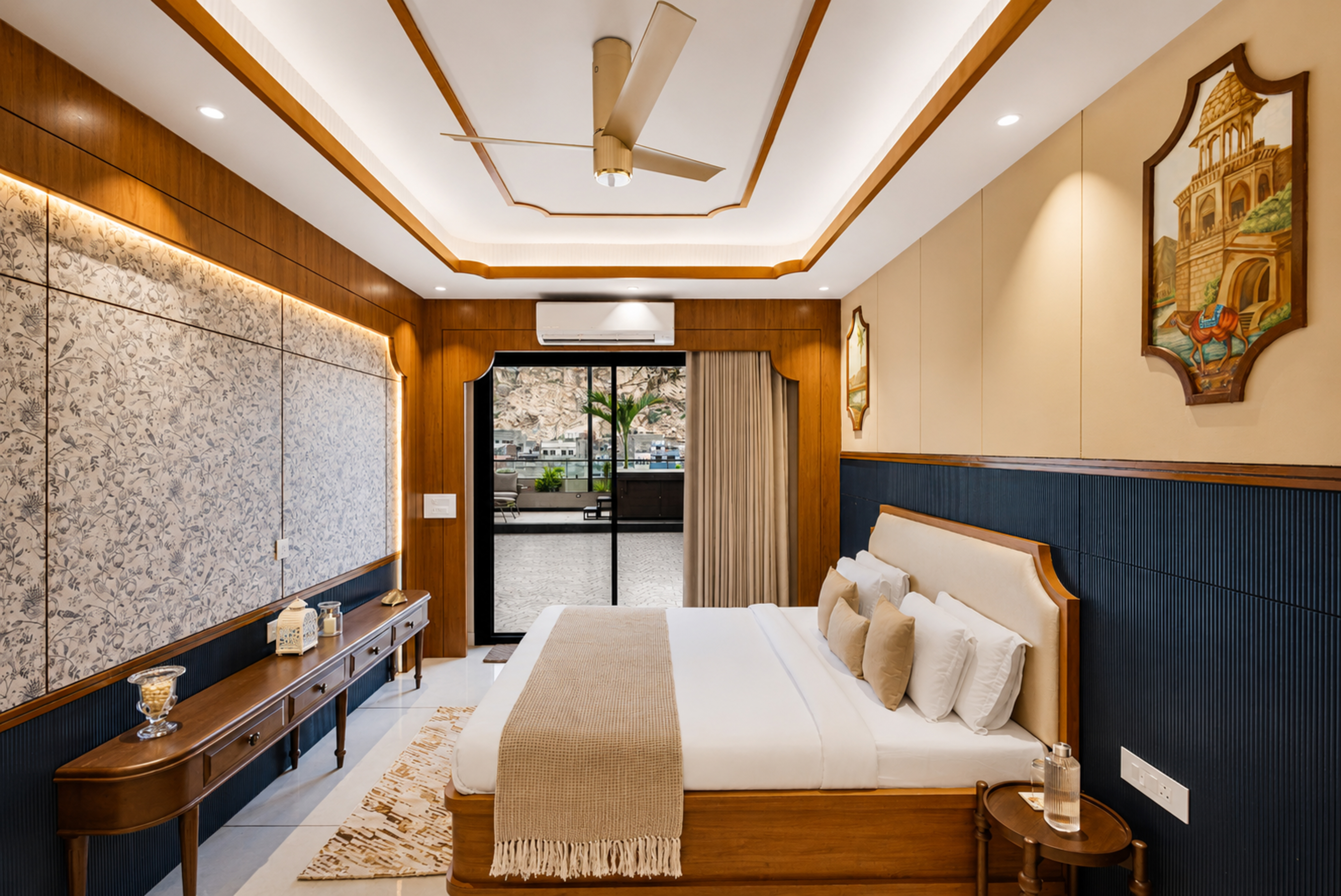 GIRI Penthouse | 2-BHK Penthouse with Terrace, Open-air bar, Lounge, Outdoor jacuzzi & Aravalli Views — photo 18
