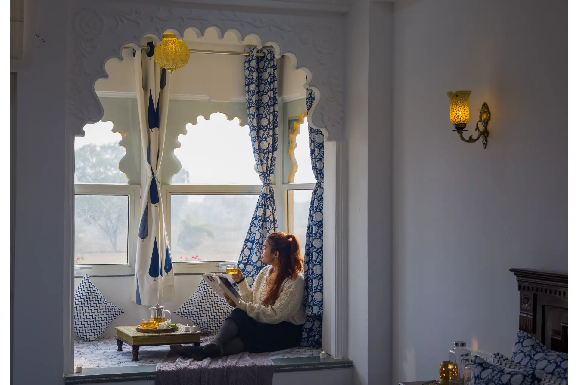 Amber Royale | Heritage 3-BHK Villa With Private Pool, Garden & Terrace — photo 15