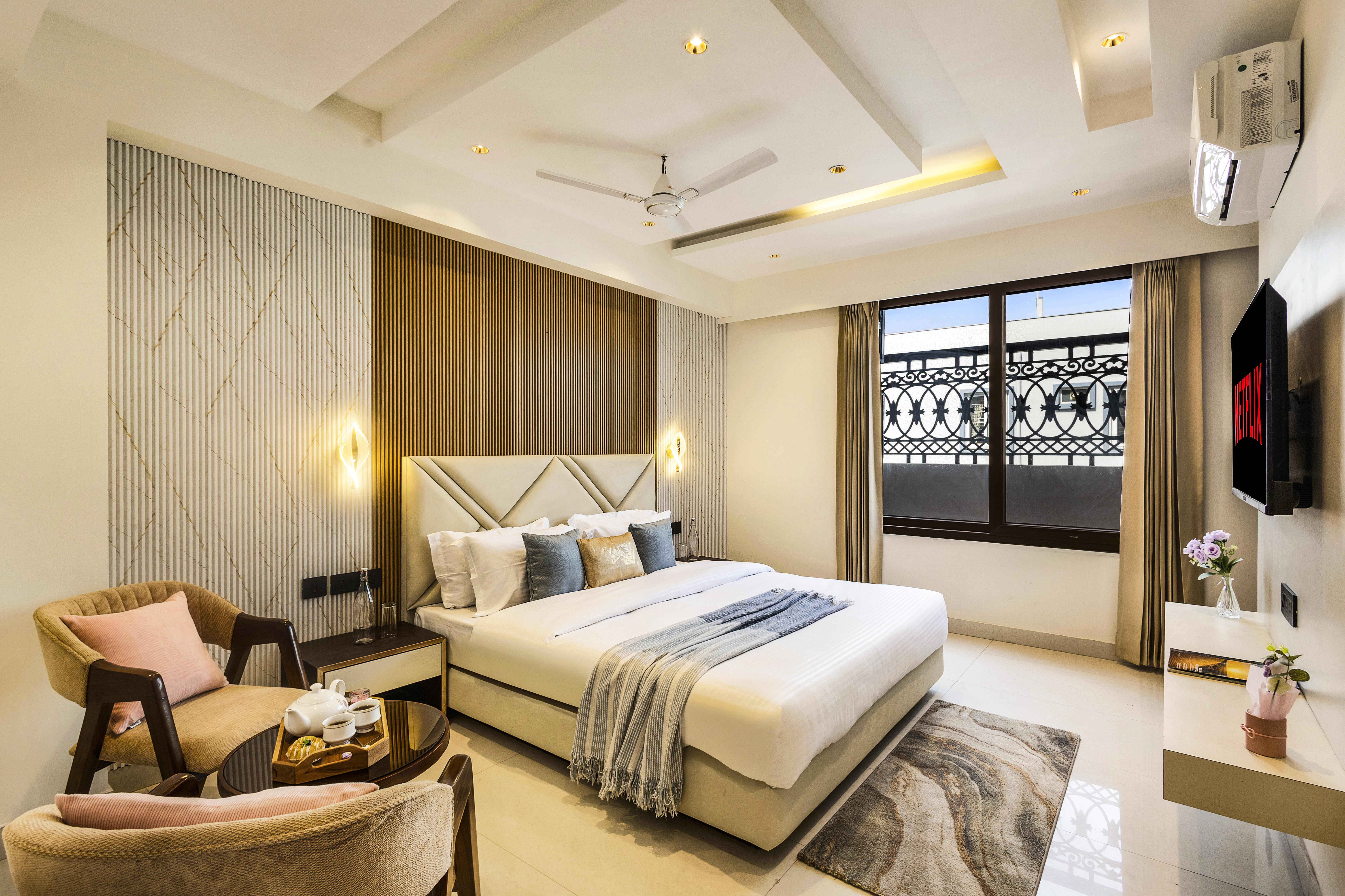 Anandam In The Himalayas Indigo | Suite With Restaurant, Lift & Lounge Near Triveni Ghat — photo 8