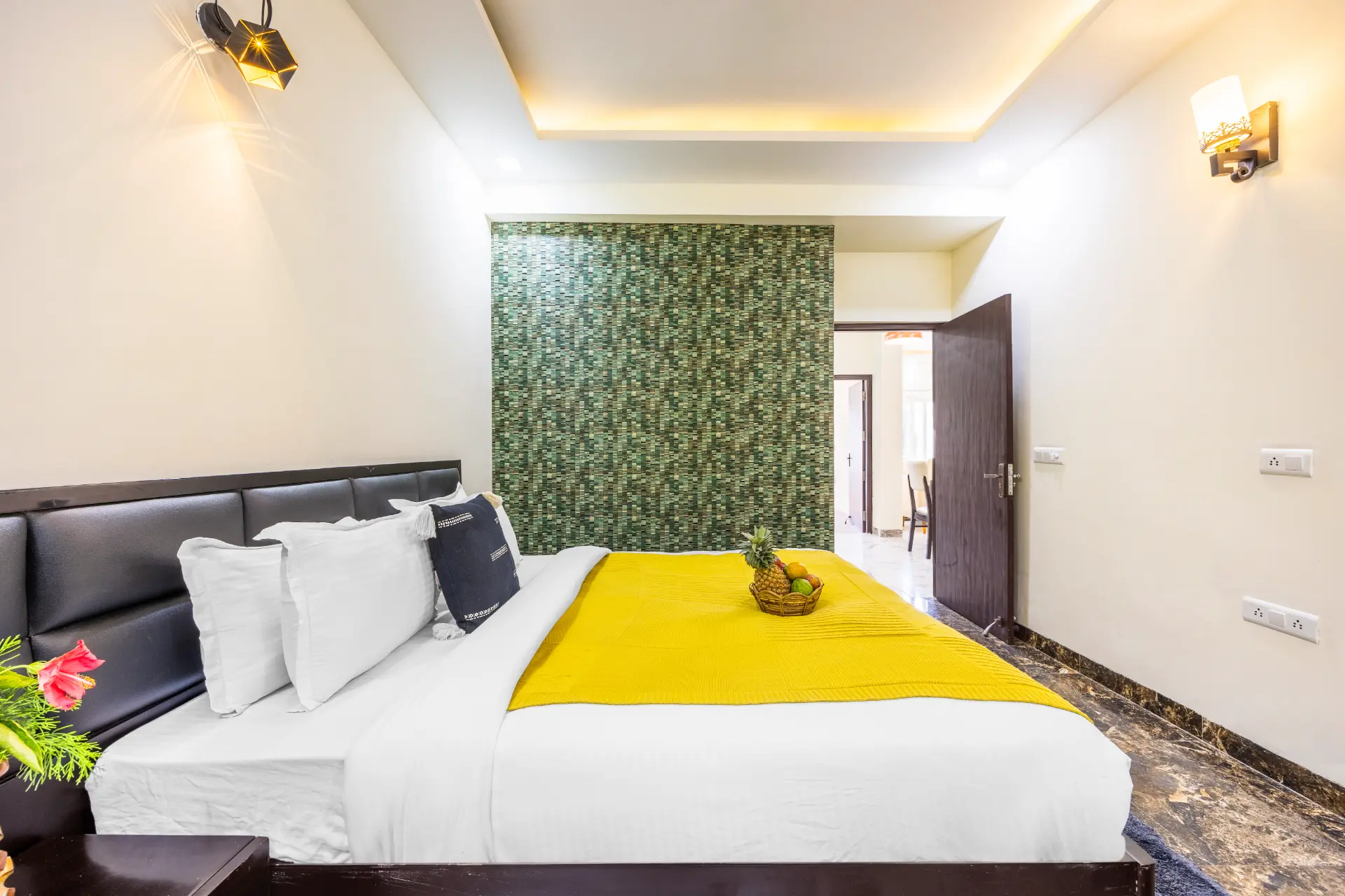 Kingdom Heartz | Elegant Pet-friendly 2-BHK Apartment With Balcony, Common Pool, Common Garden & Restaurant — photo 11